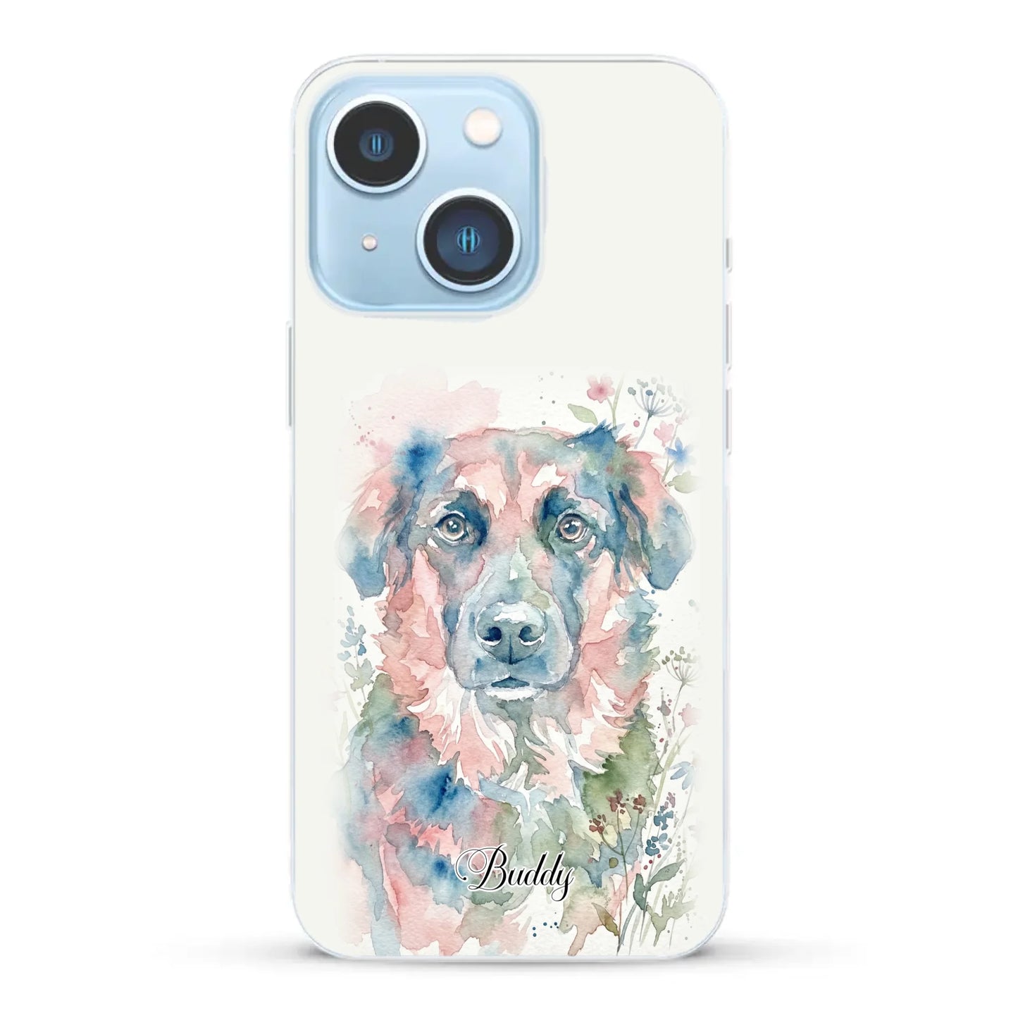 Personalisierte Handyhülle - Aquarell