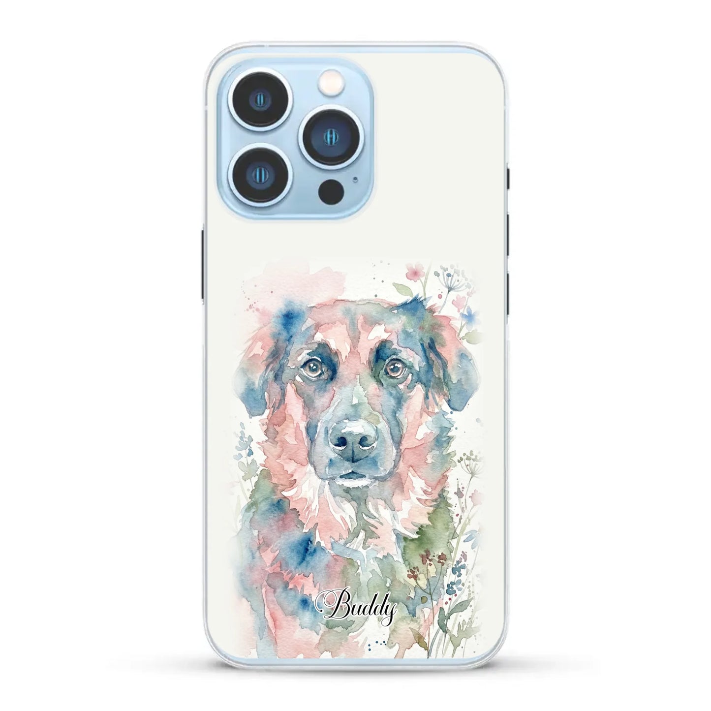 Personalisierte Handyhülle - Aquarell