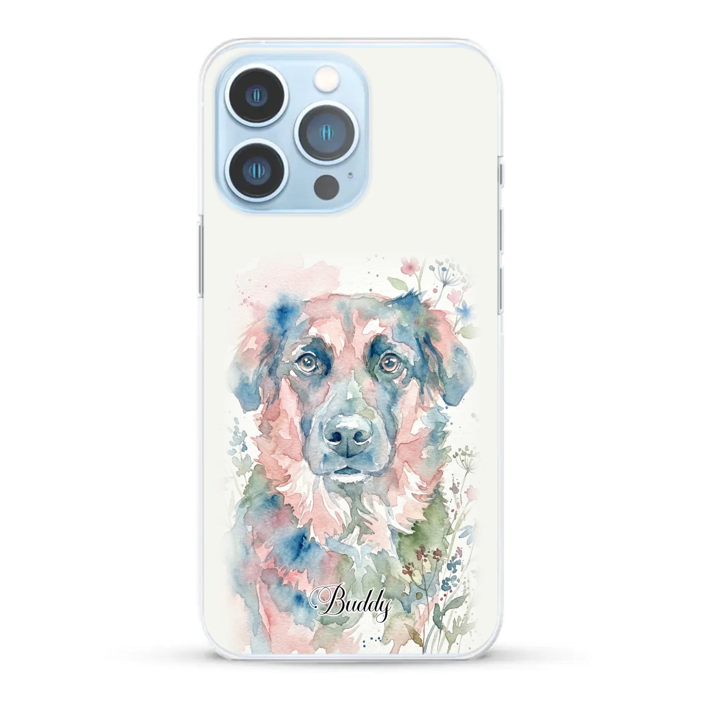 Personalisierte Handyhülle - Aquarell