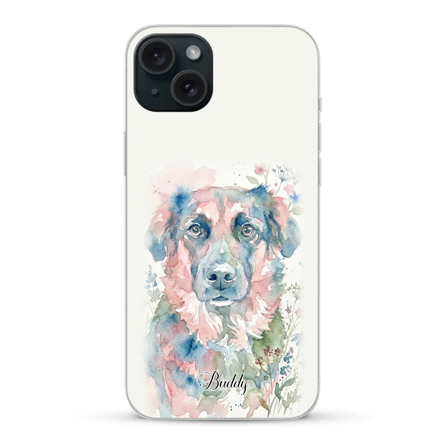 Personalisierte Handyhülle - Aquarell