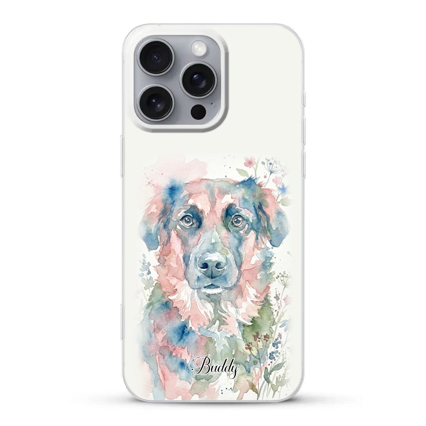 Personalisierte Handyhülle - Aquarell