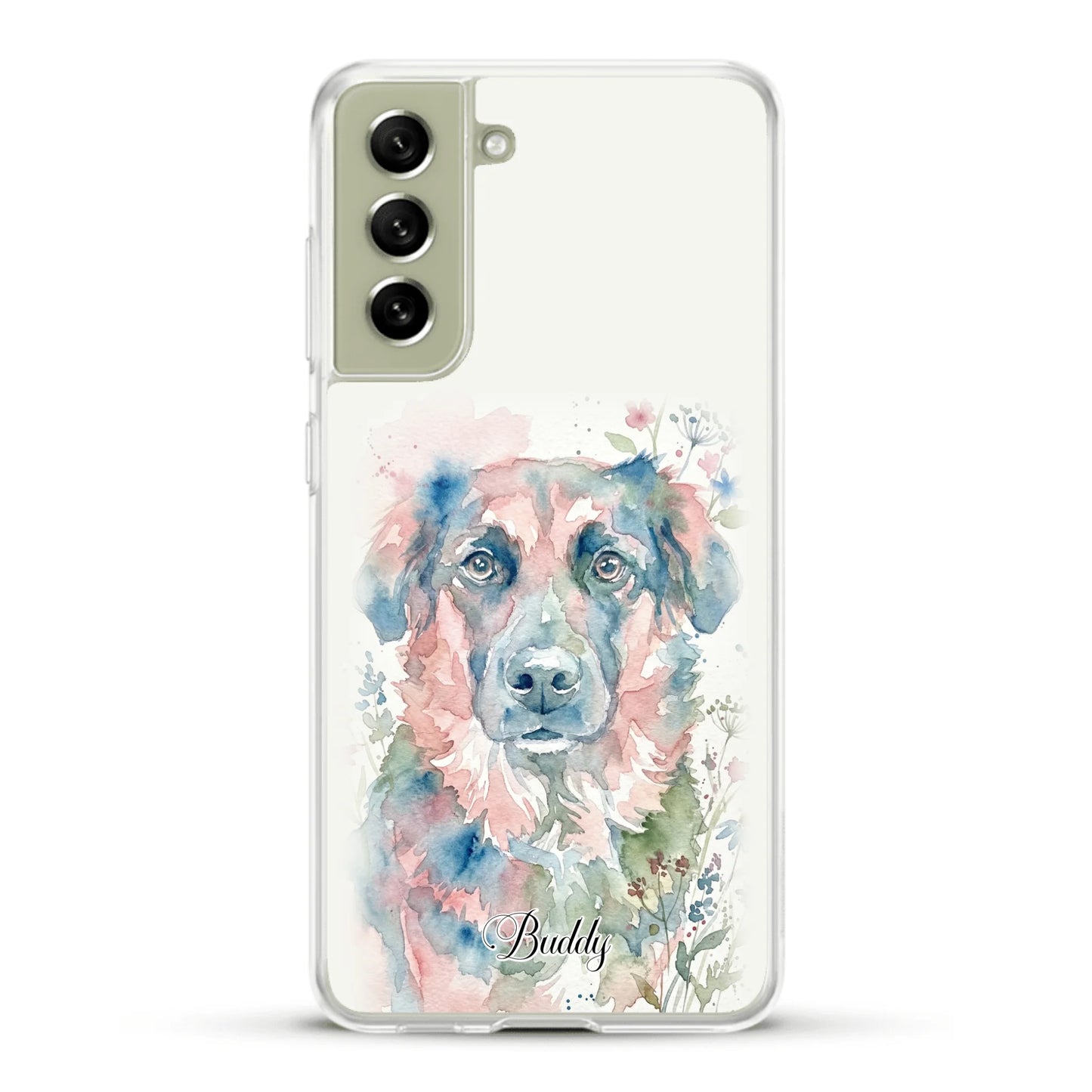 Personalisierte Handyhülle - Aquarell
