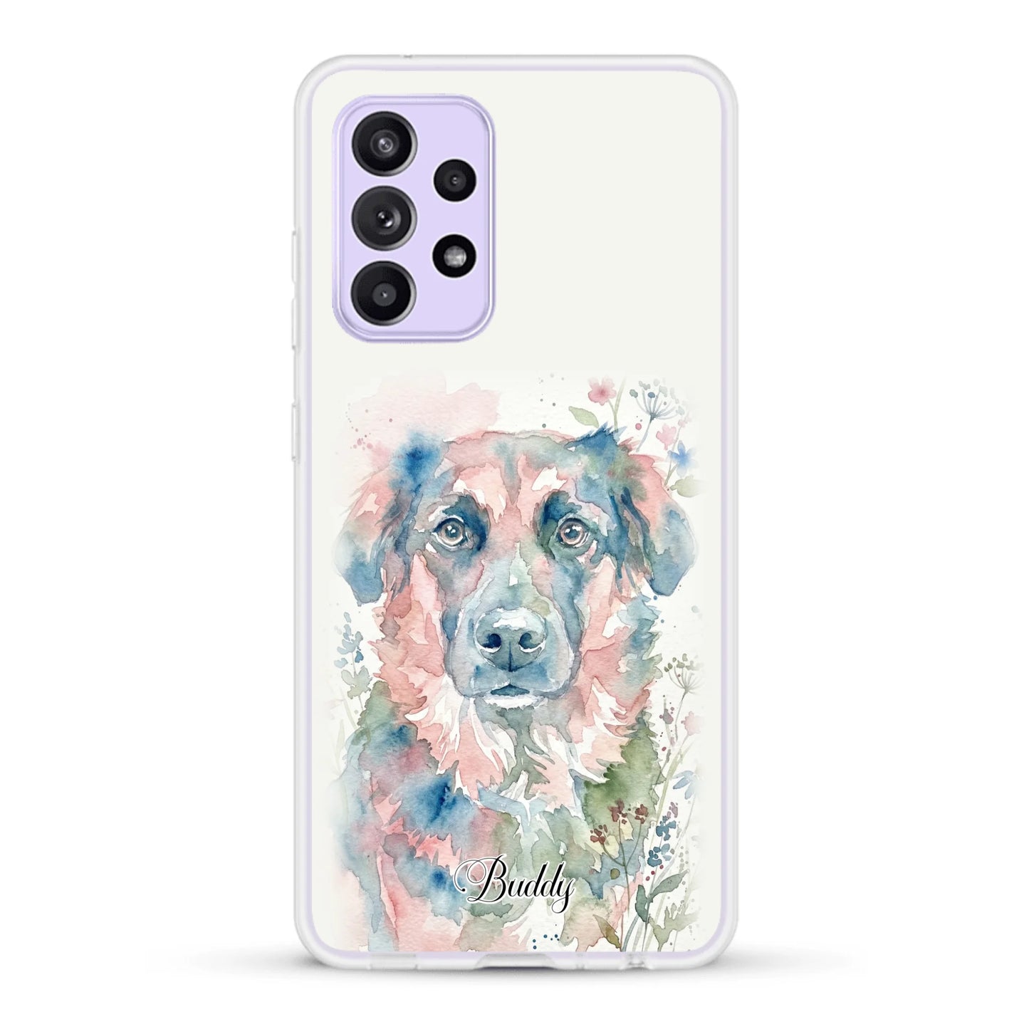 Personalisierte Handyhülle - Aquarell