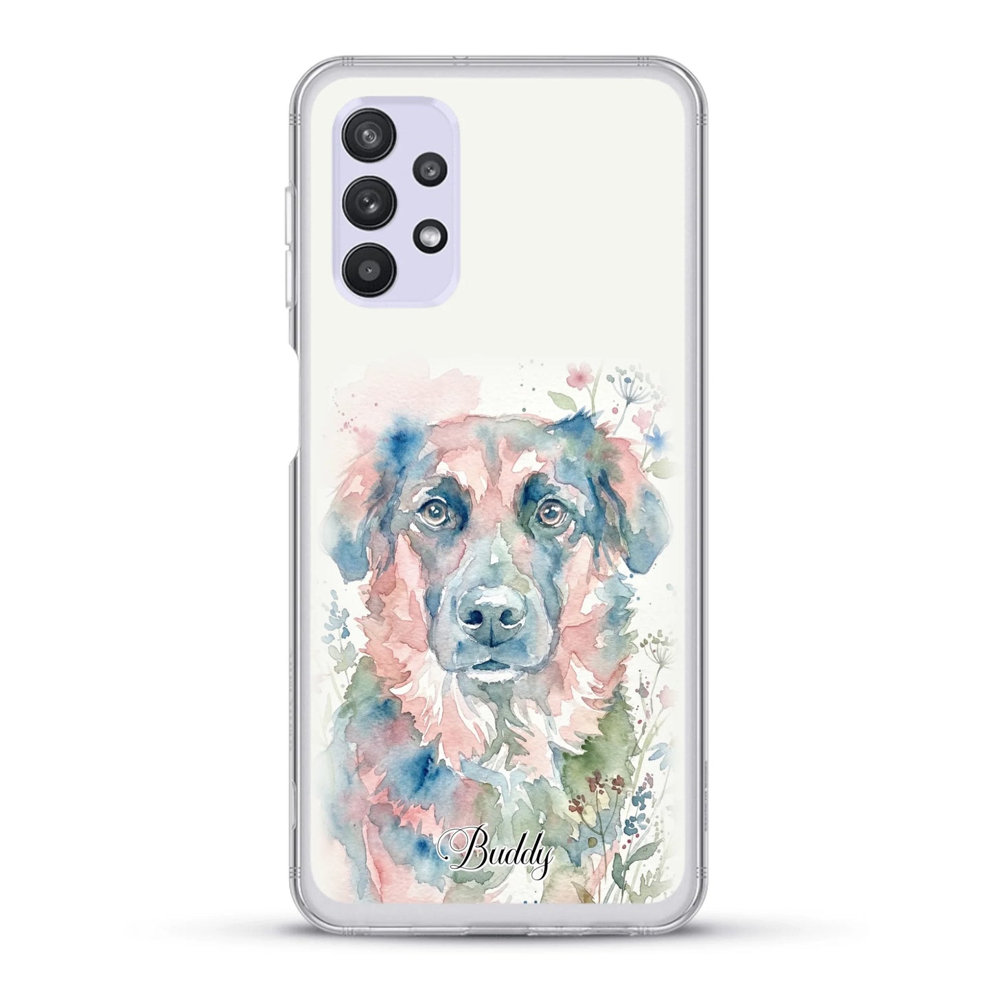 Personalisierte Handyhülle - Aquarell