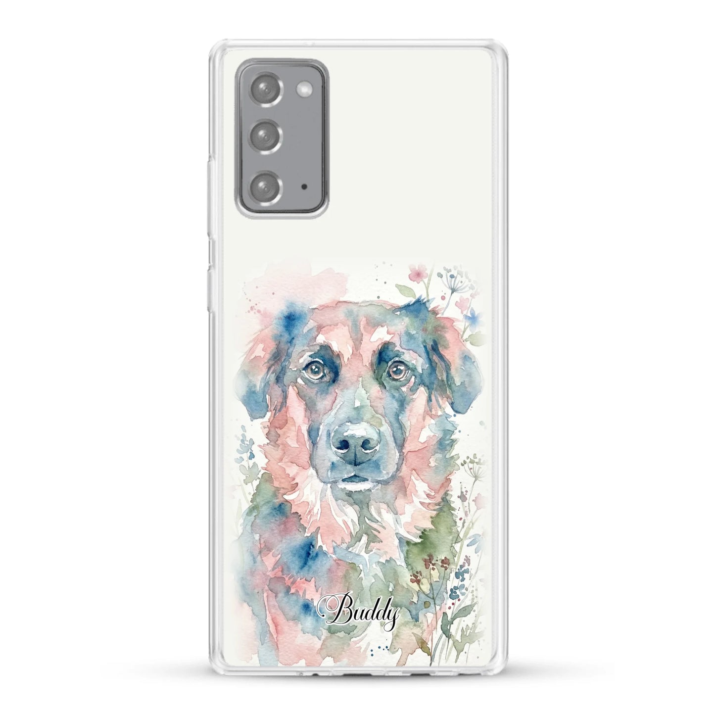 Personalisierte Handyhülle - Aquarell