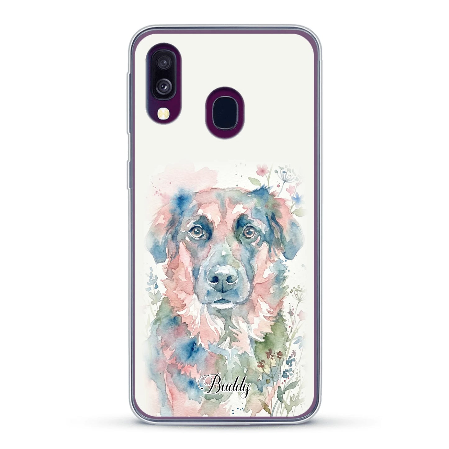 Personalisierte Handyhülle - Aquarell