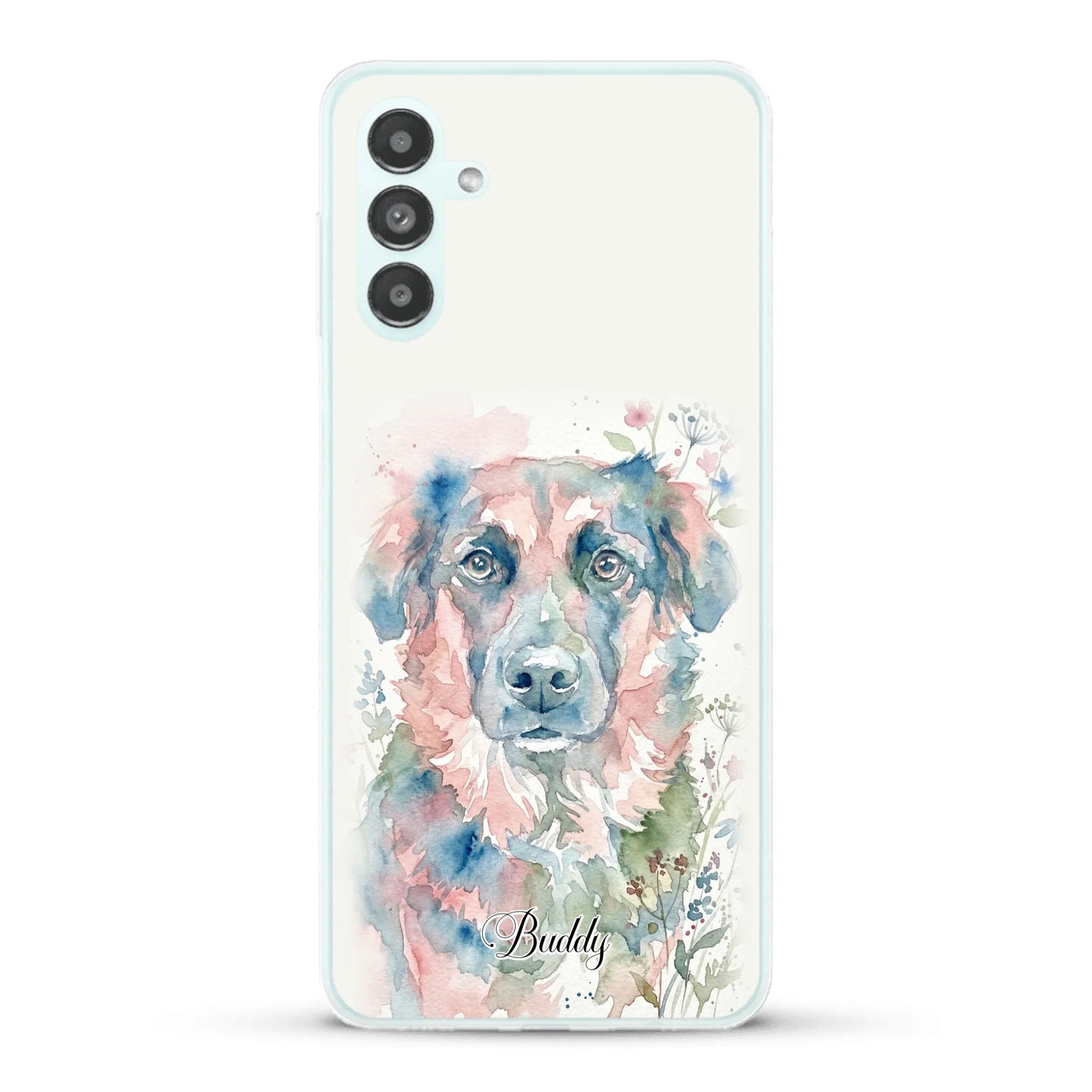 Personalisierte Handyhülle - Aquarell