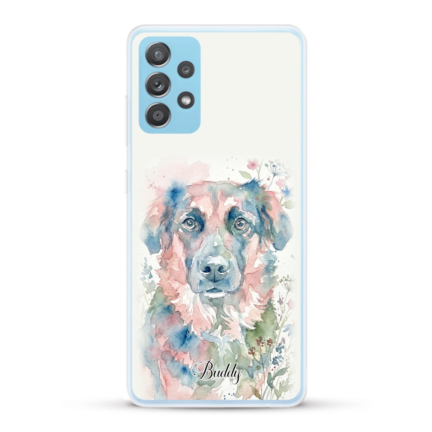 Personalisierte Handyhülle - Aquarell