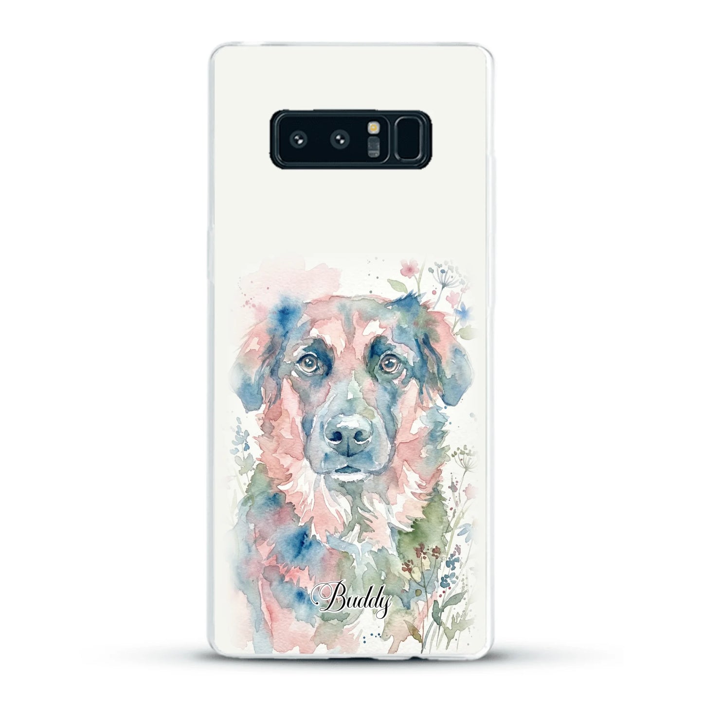 Personalisierte Handyhülle - Aquarell