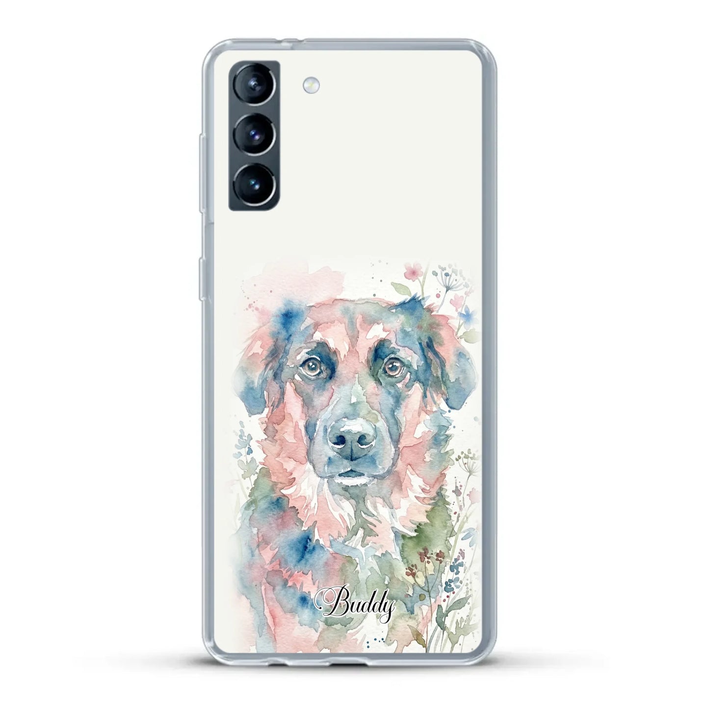 Personalisierte Handyhülle - Aquarell