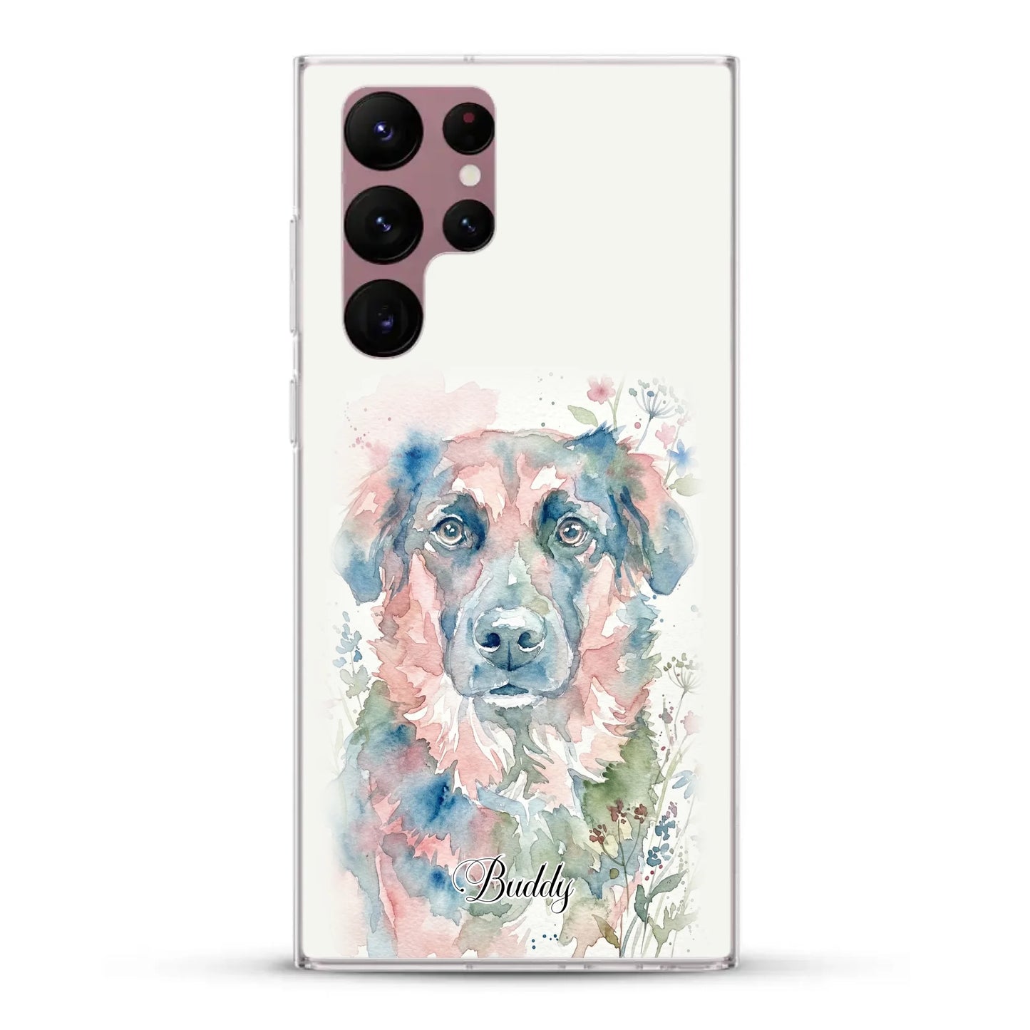 Personalisierte Handyhülle - Aquarell