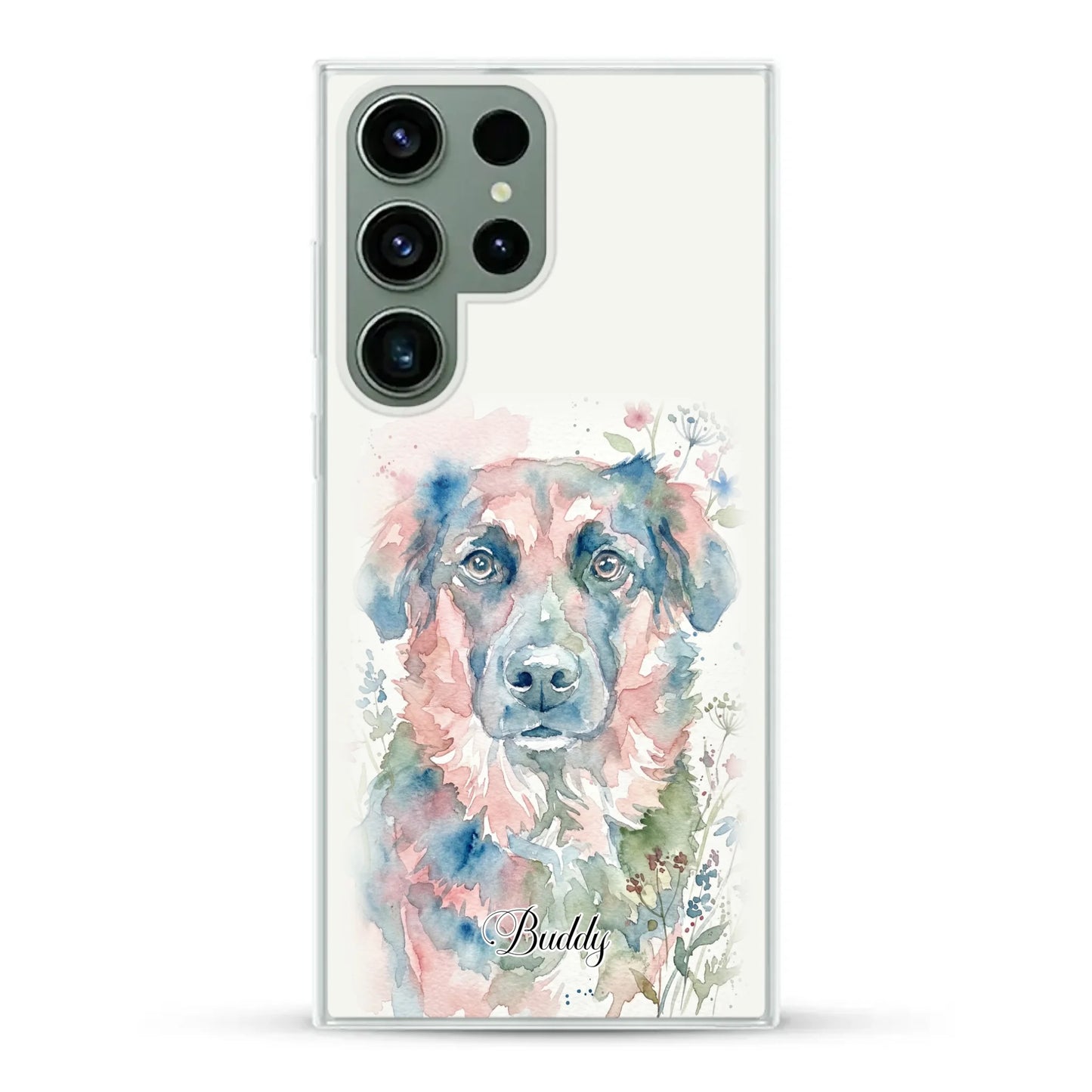 Personalisierte Handyhülle - Aquarell