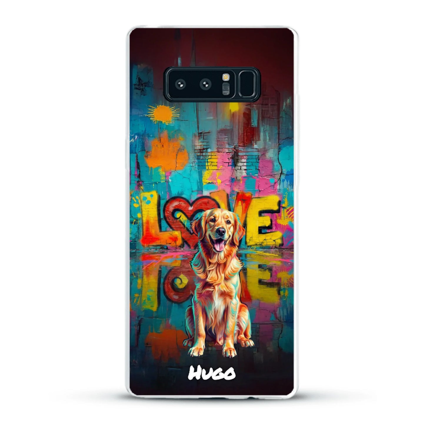 Personalisierte Handyhülle - Streetart