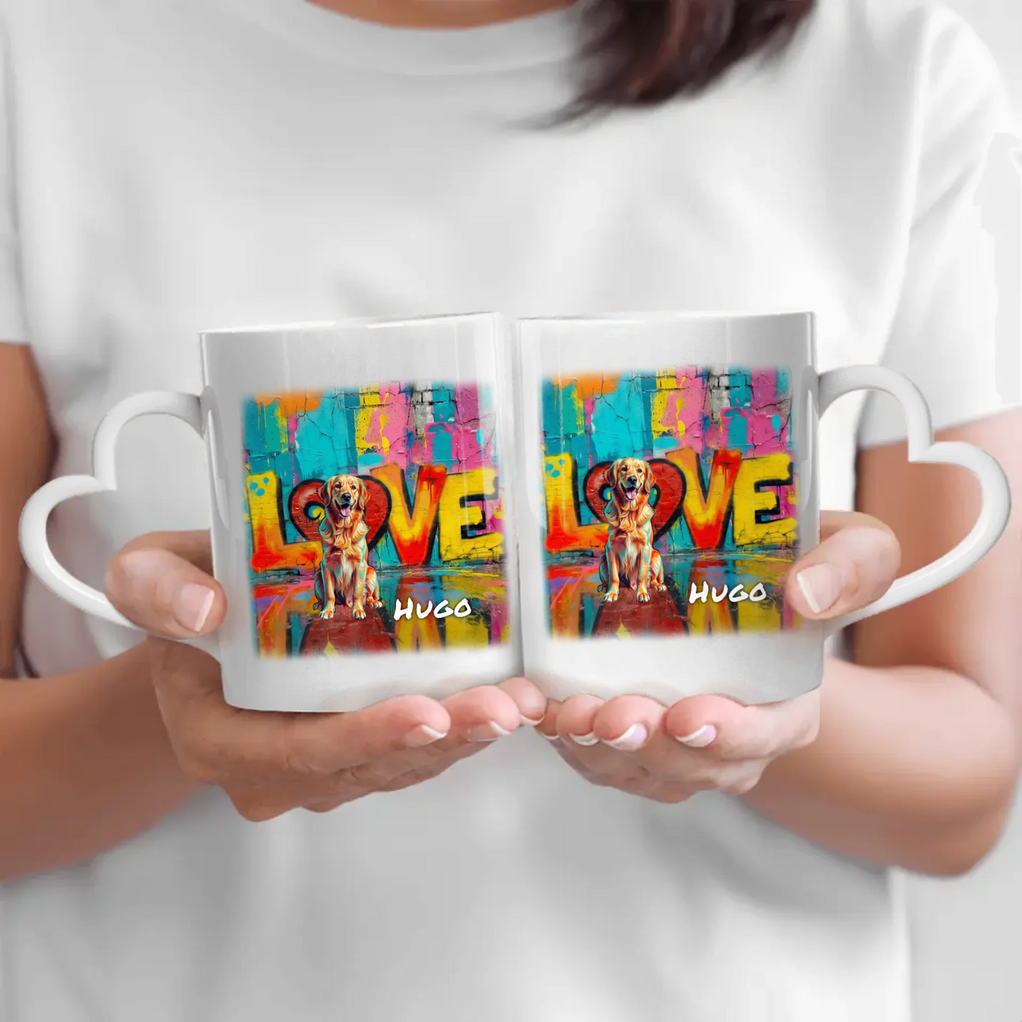 Personalisierte Tasse - Streetart