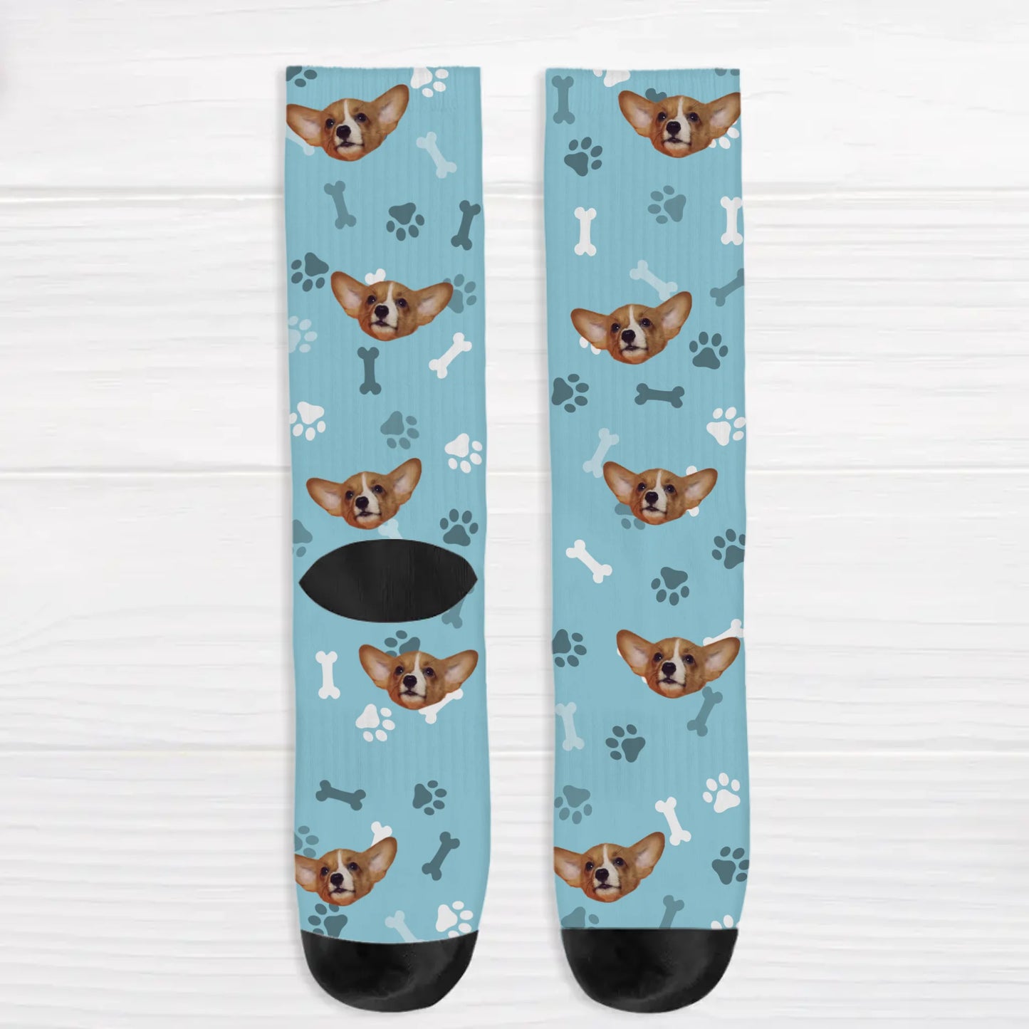 Personalisierte Socken | Dein Foto 1