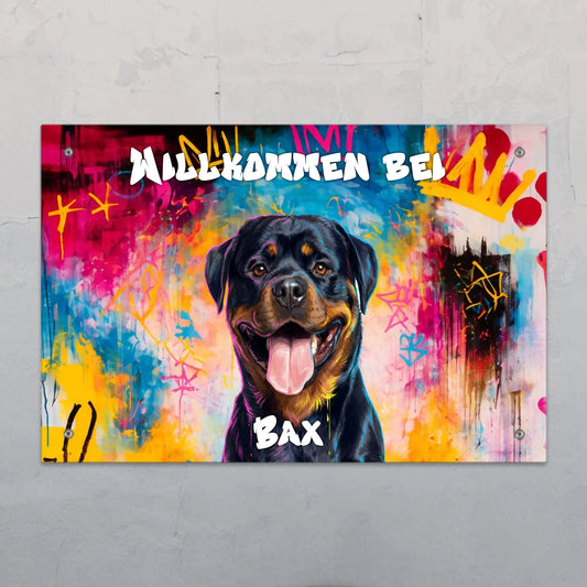 Graffiti - Personalisiertes Door Sign