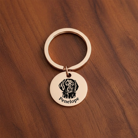 Personalisierter Schlüsselanhänger - Fotogravur - Featured Image
