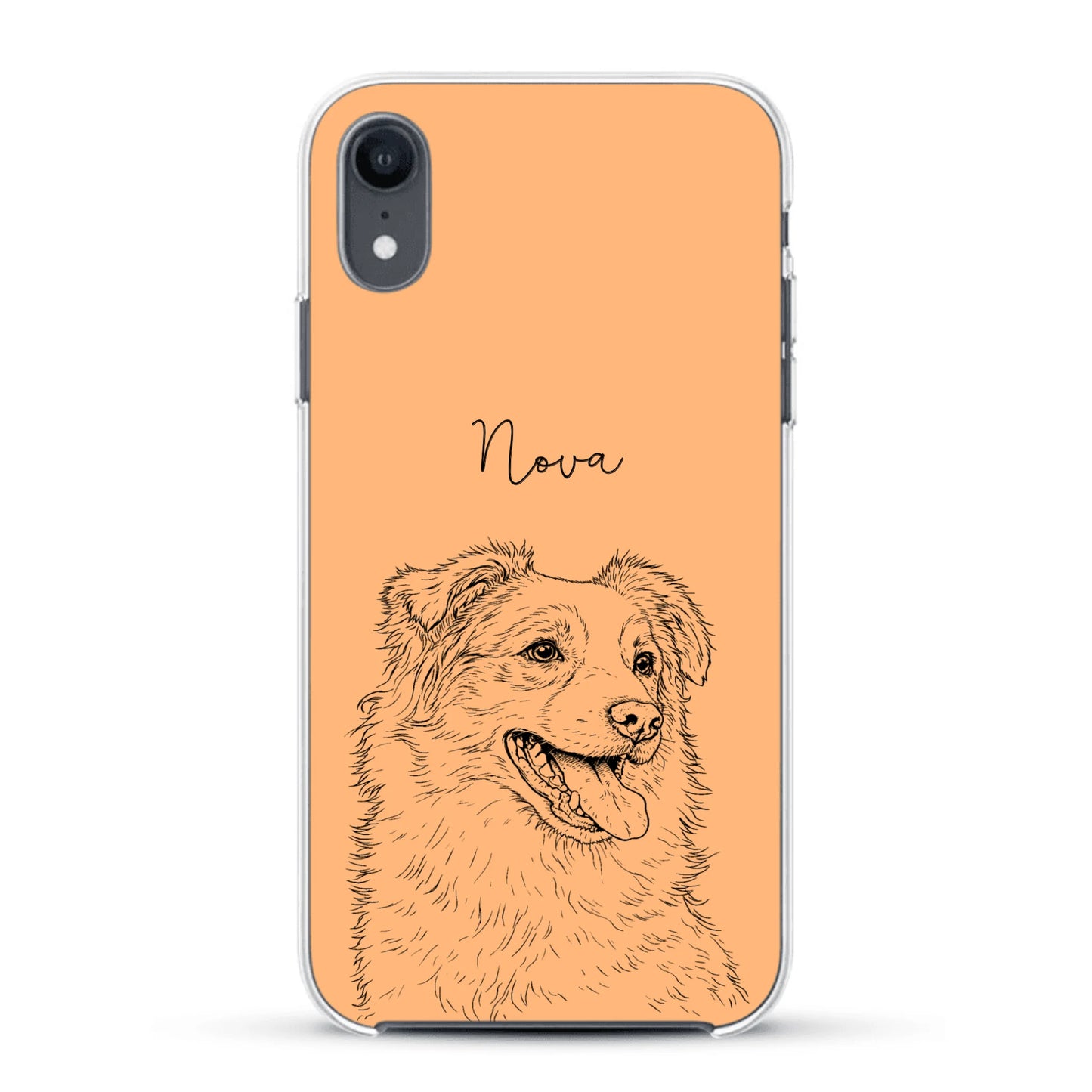 Personalisierte Handyhülle - Lineart