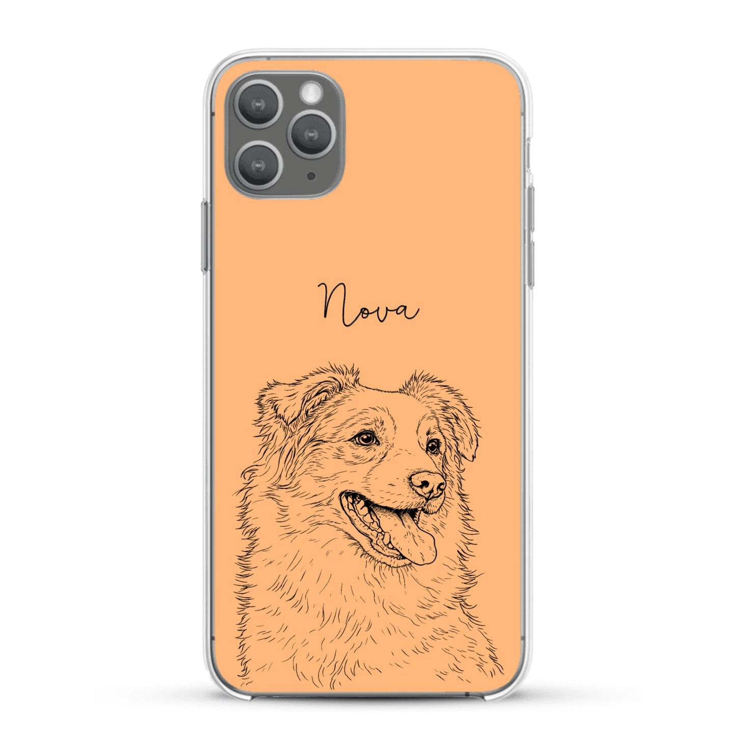 Personalisierte Handyhülle - Lineart