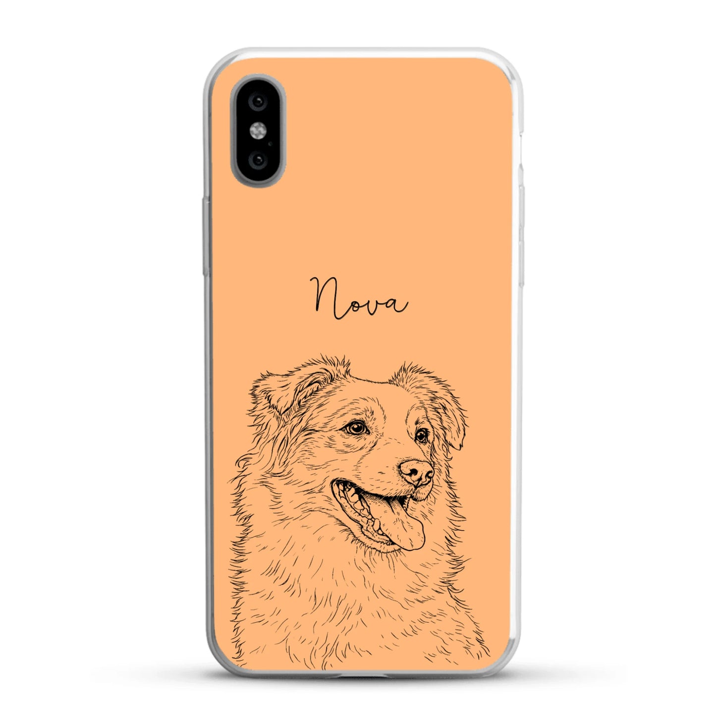 Personalisierte Handyhülle - Lineart