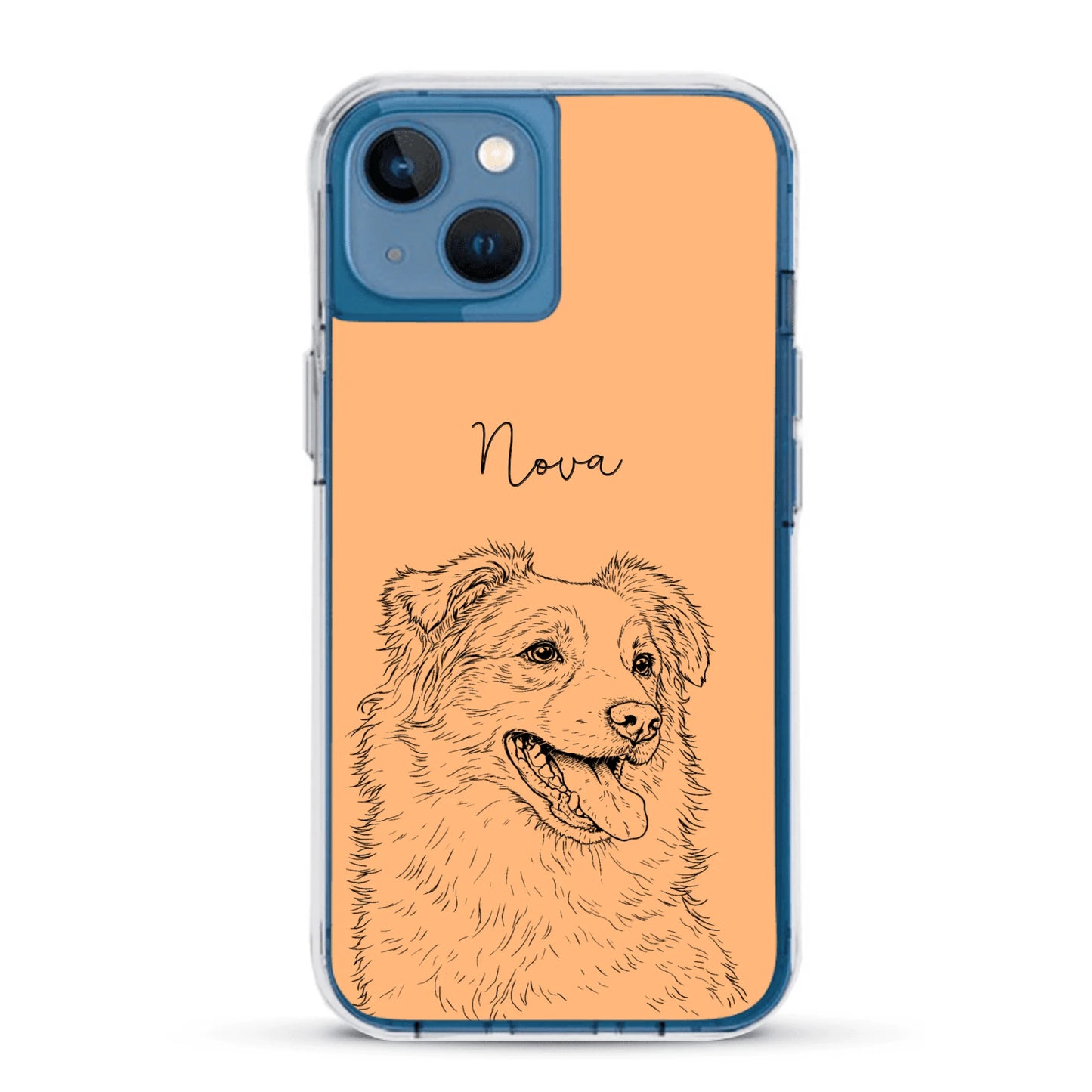 Personalisierte Handyhülle - Lineart