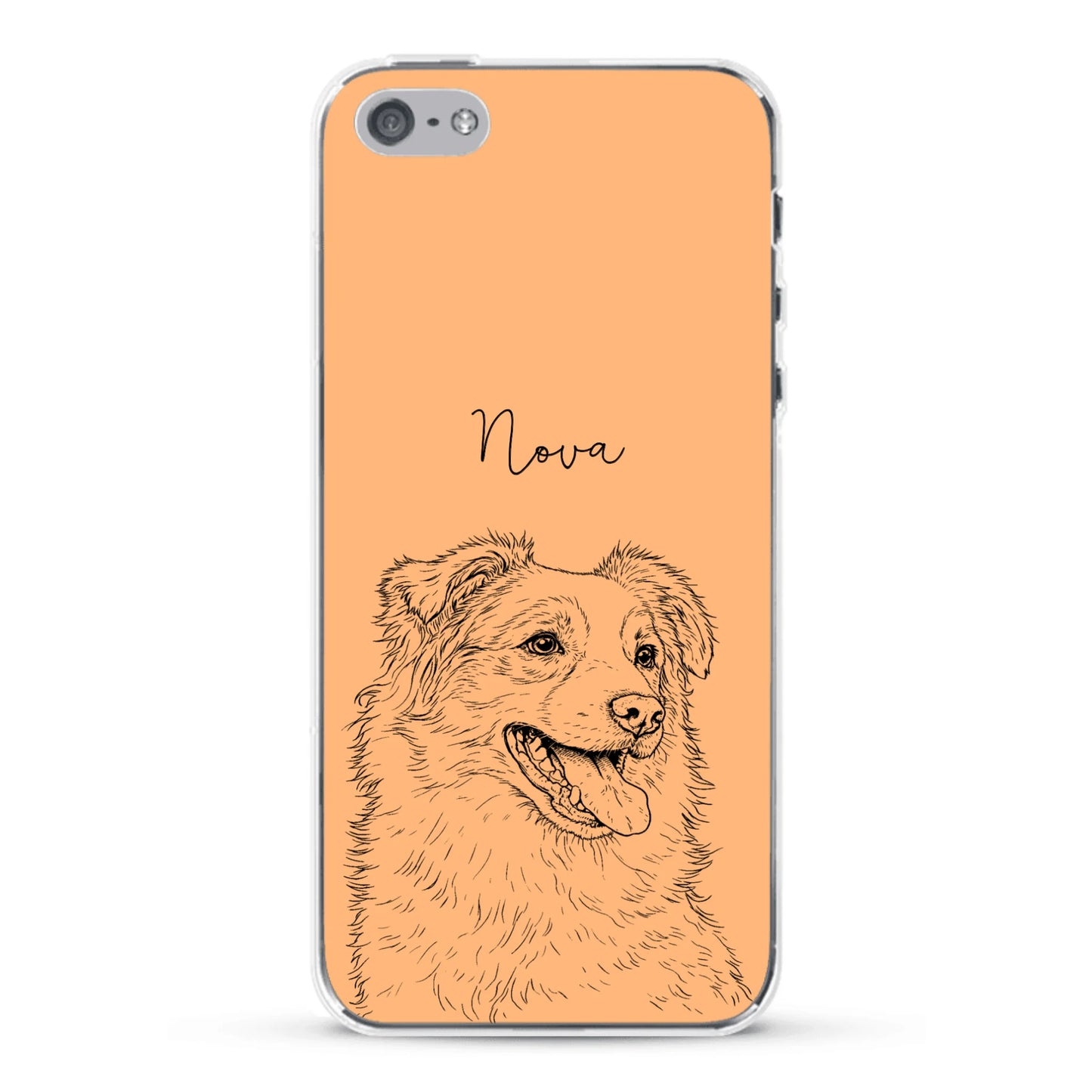 Personalisierte Handyhülle - Lineart