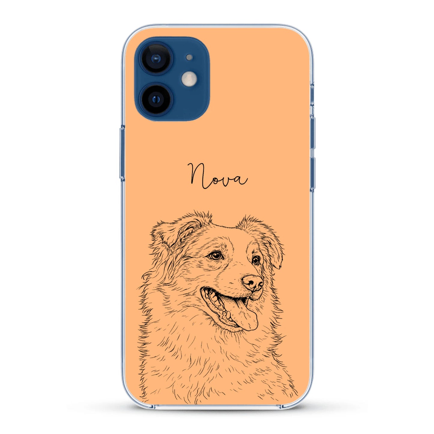 Personalisierte Handyhülle - Lineart
