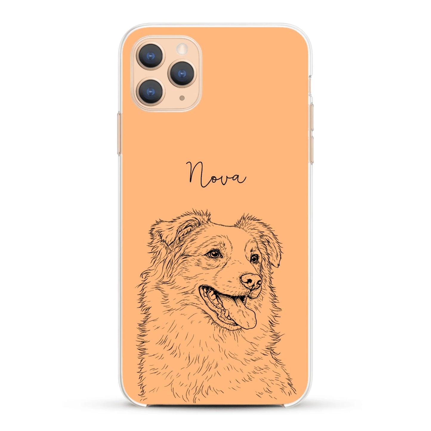 Personalisierte Handyhülle - Lineart