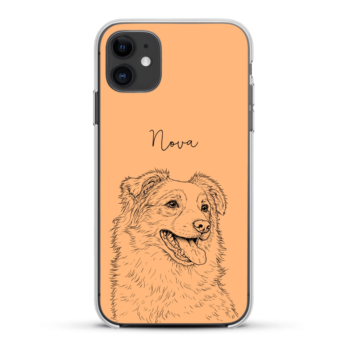 Personalisierte Handyhülle - Lineart