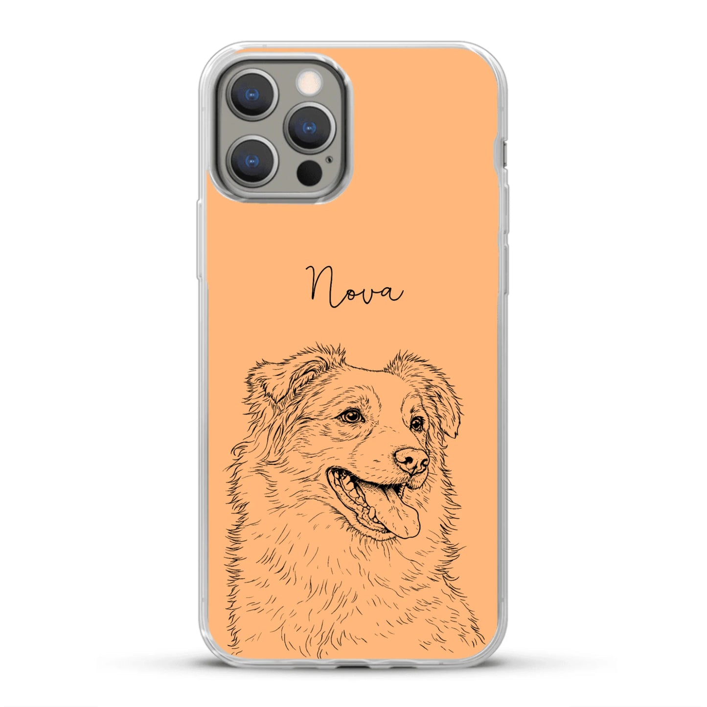 Personalisierte Handyhülle - Lineart