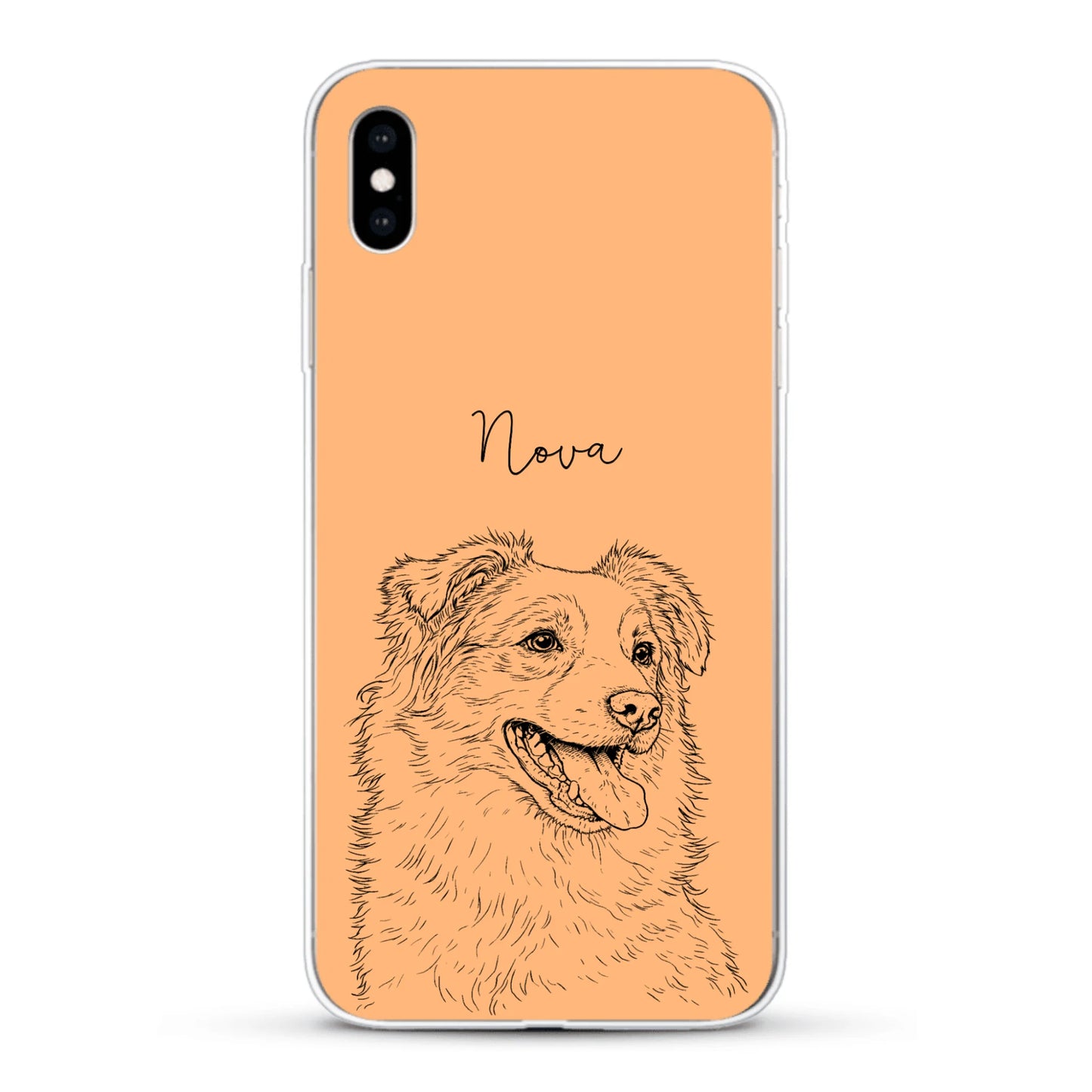 Personalisierte Handyhülle - Lineart