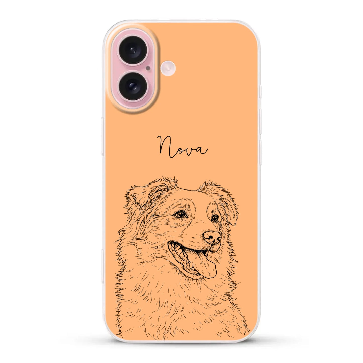 Personalisierte Handyhülle - Lineart