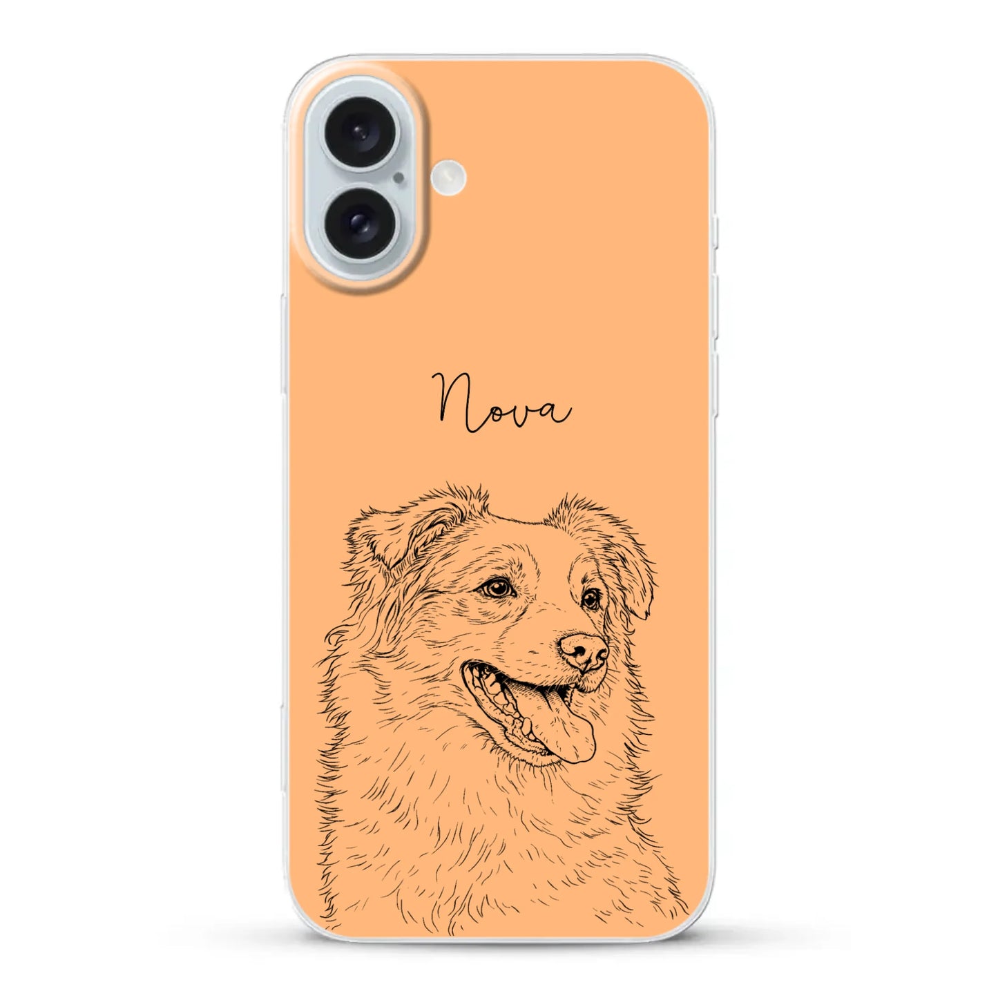 Personalisierte Handyhülle - Lineart