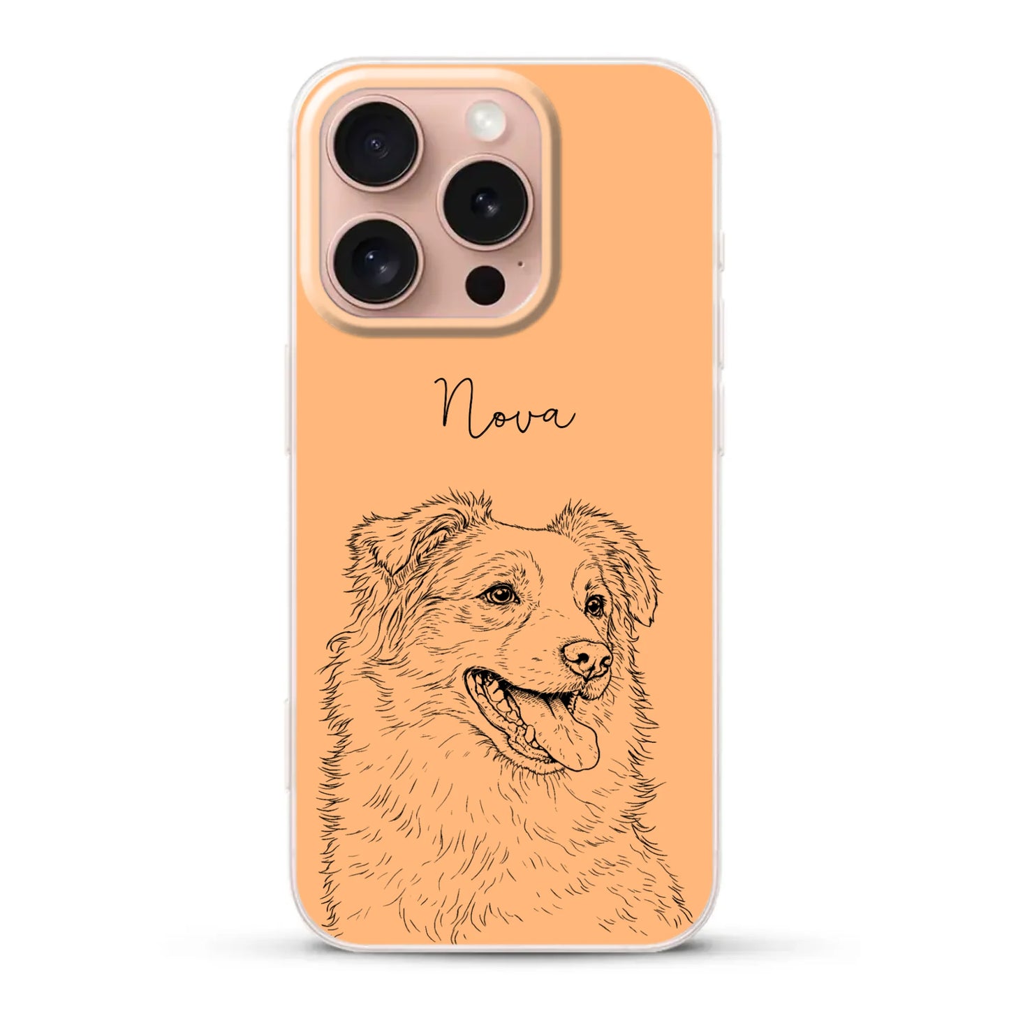 Personalisierte Handyhülle - Lineart