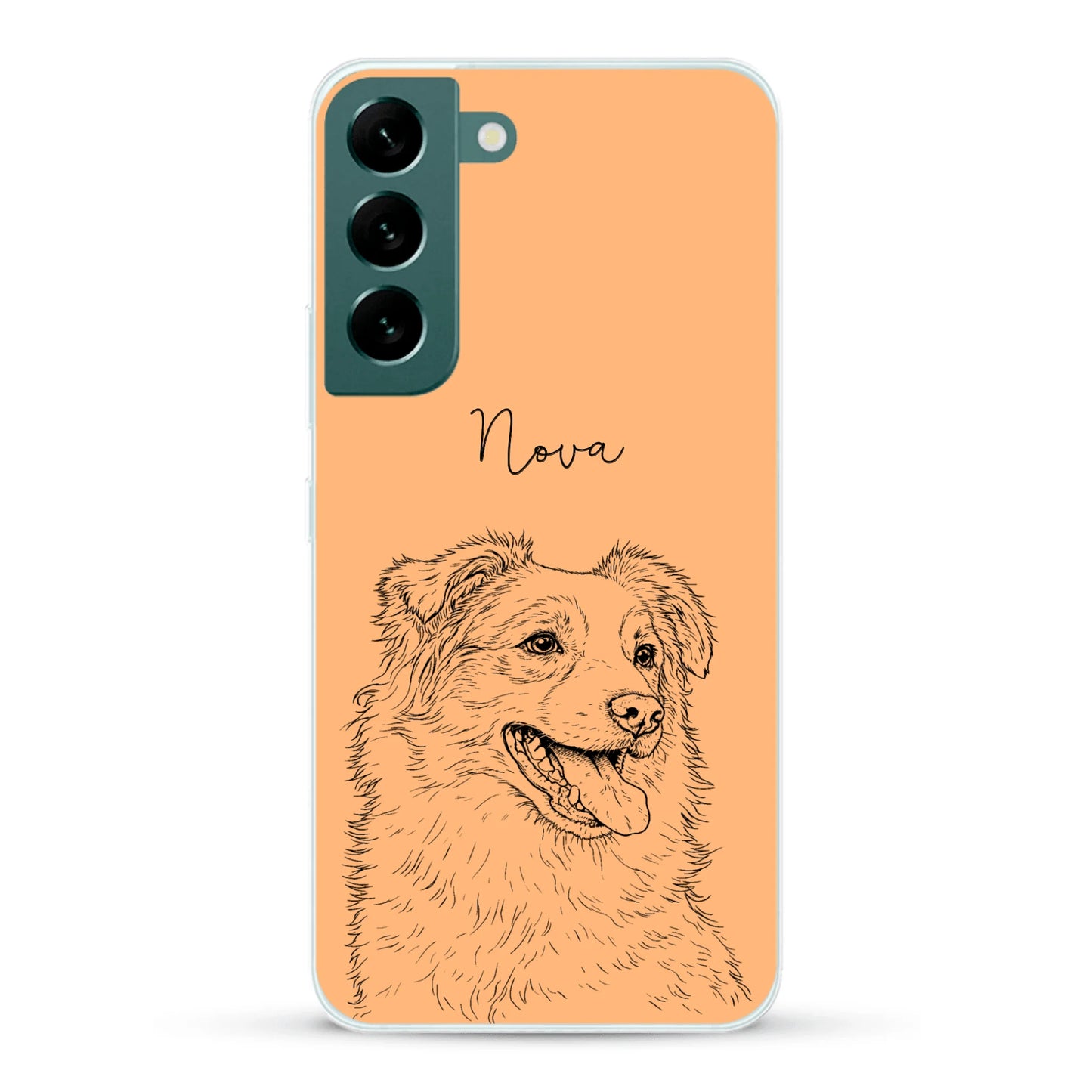 Personalisierte Handyhülle - Lineart