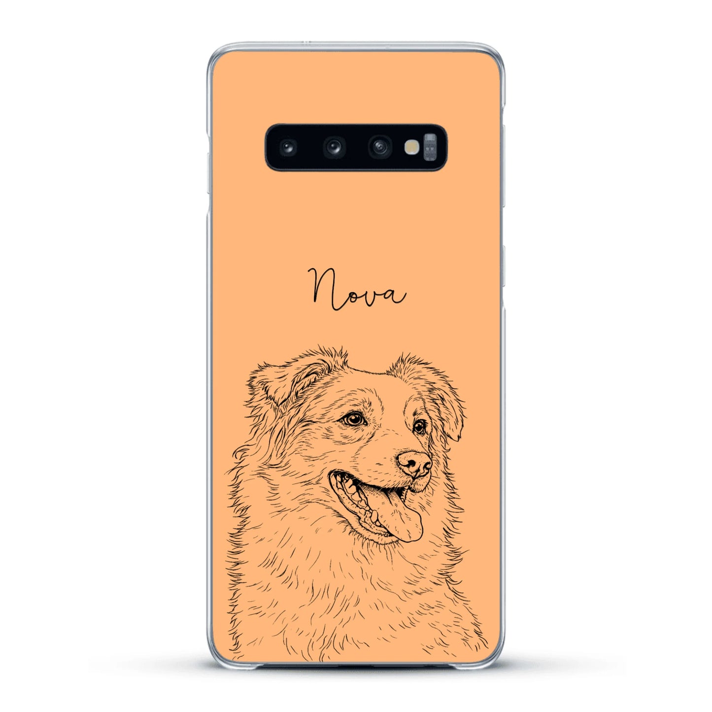 Personalisierte Handyhülle - Lineart