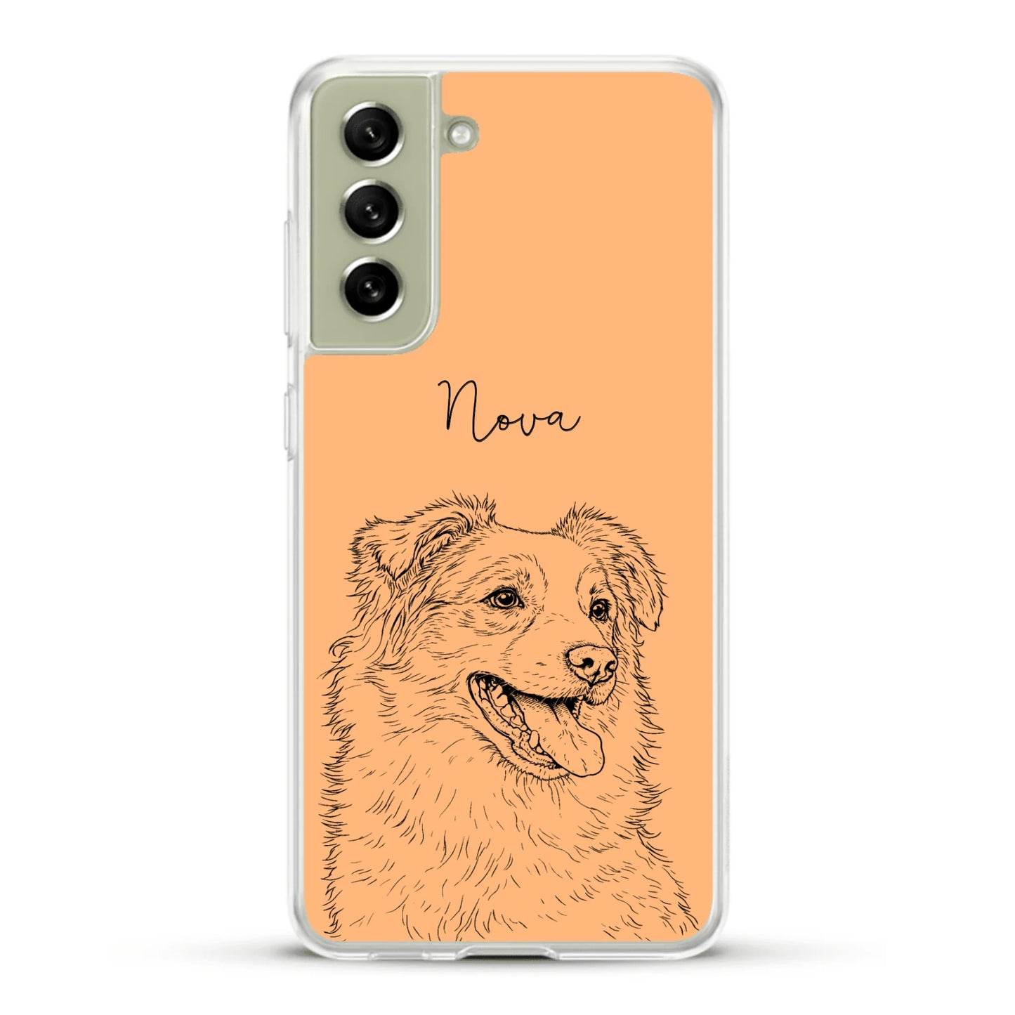 Personalisierte Handyhülle - Lineart