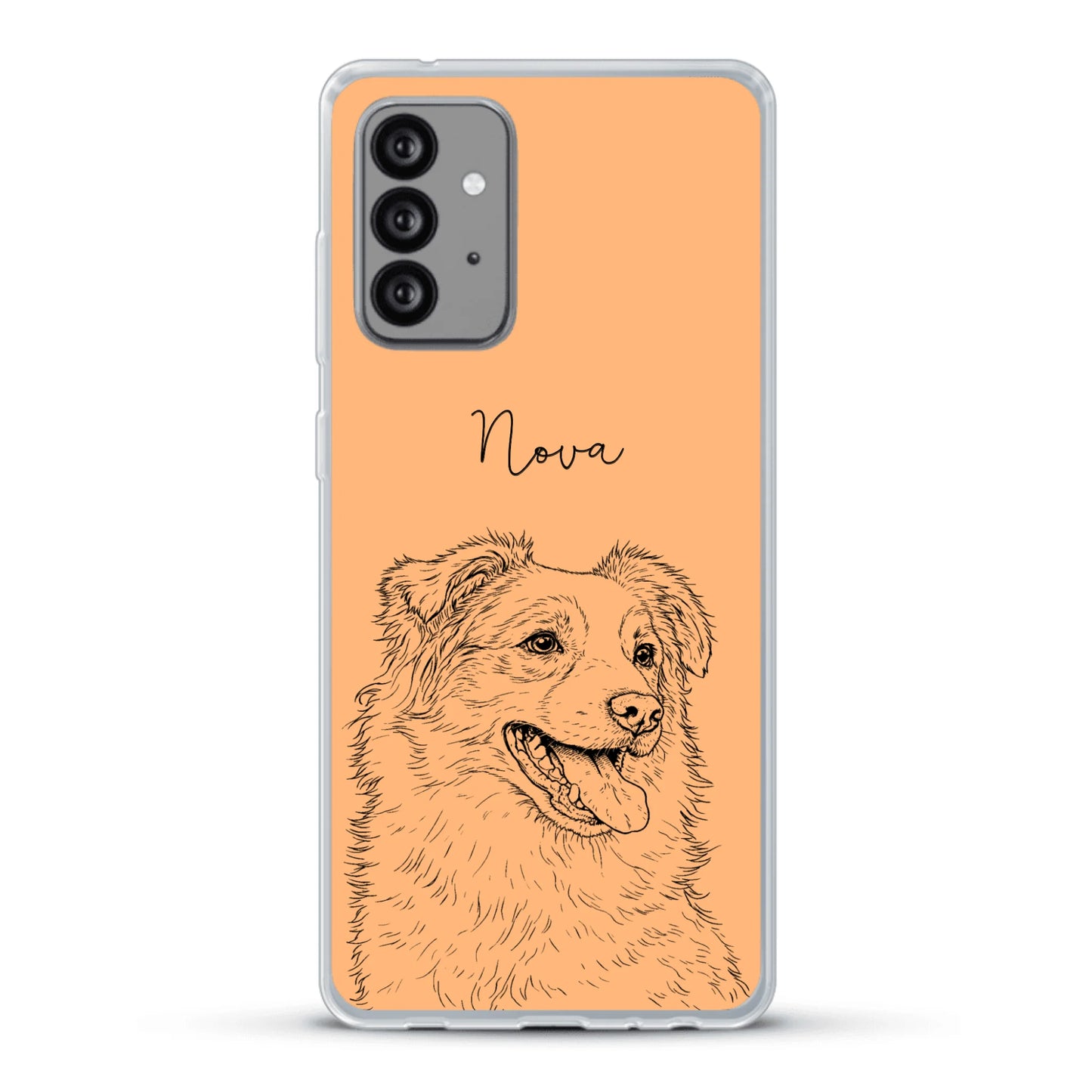 Personalisierte Handyhülle - Lineart