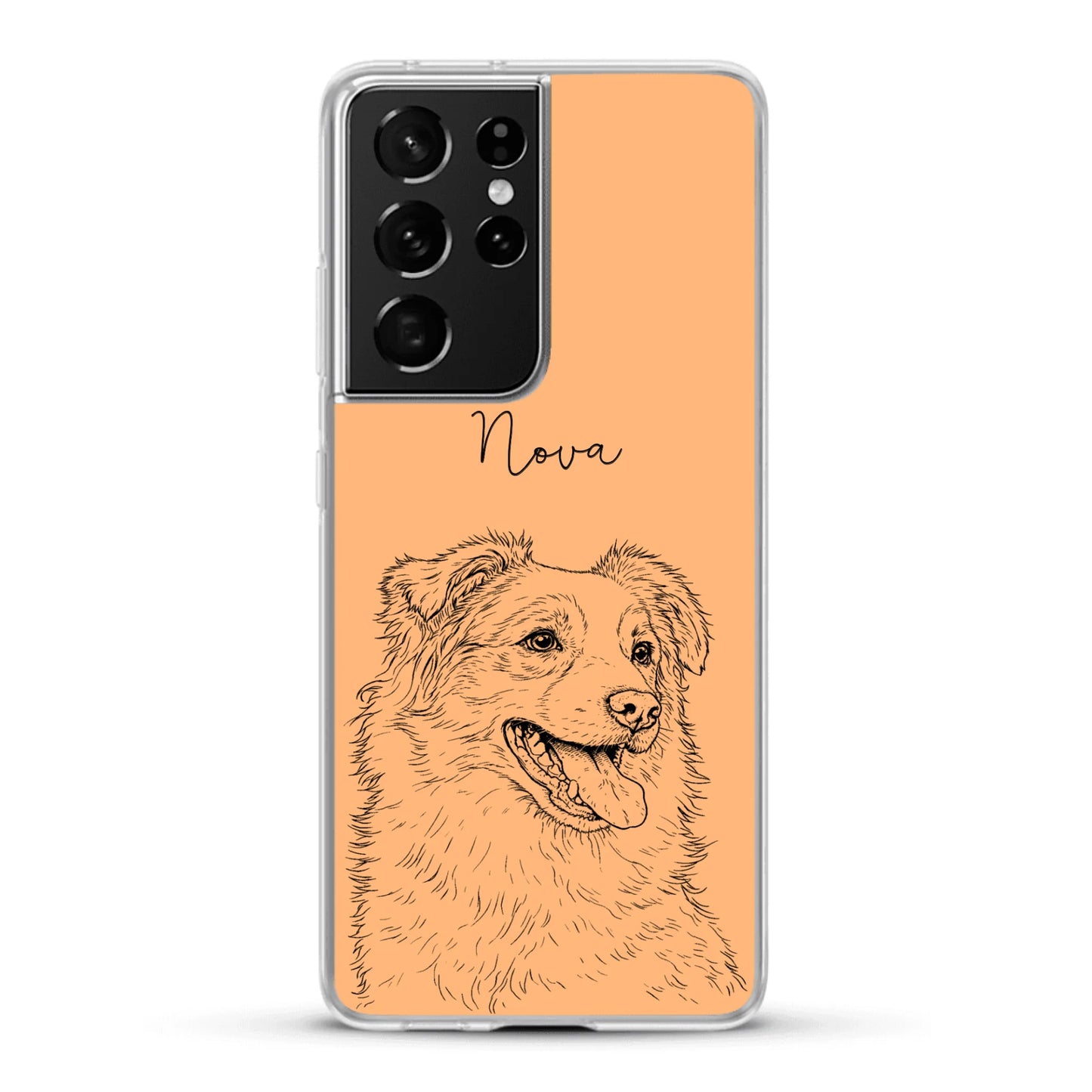 Personalisierte Handyhülle - Lineart