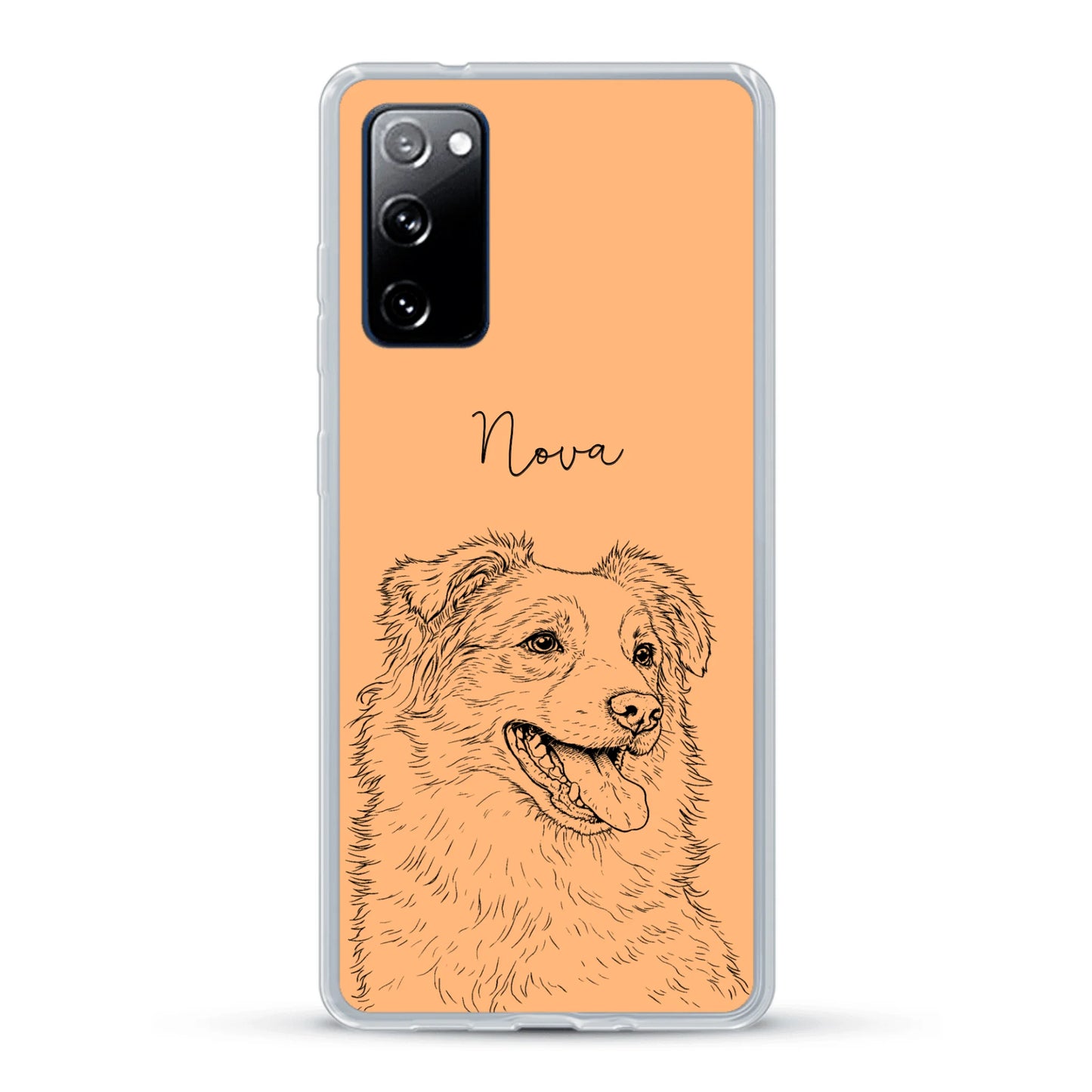 Personalisierte Handyhülle - Lineart
