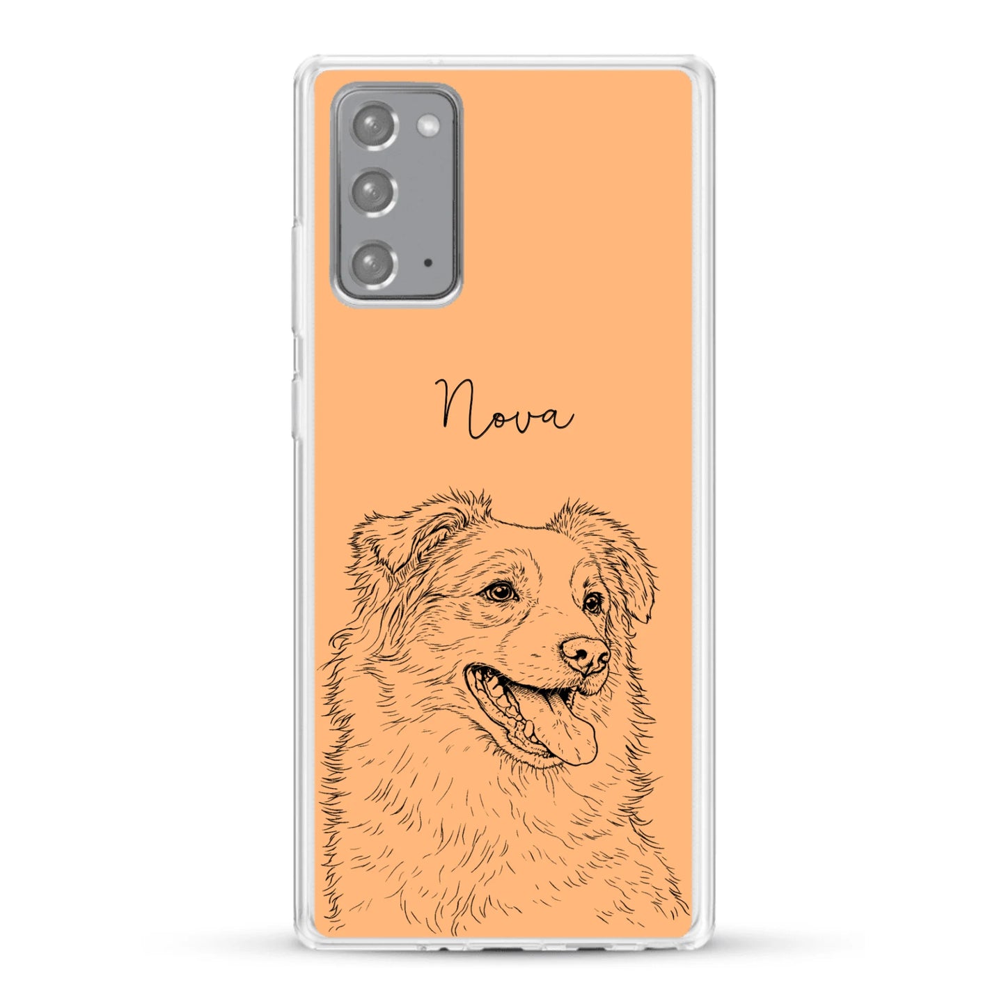 Personalisierte Handyhülle - Lineart