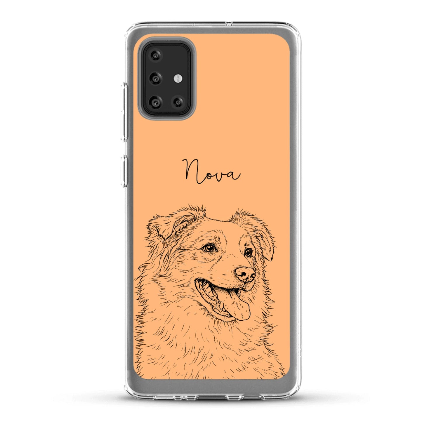 Personalisierte Handyhülle - Lineart
