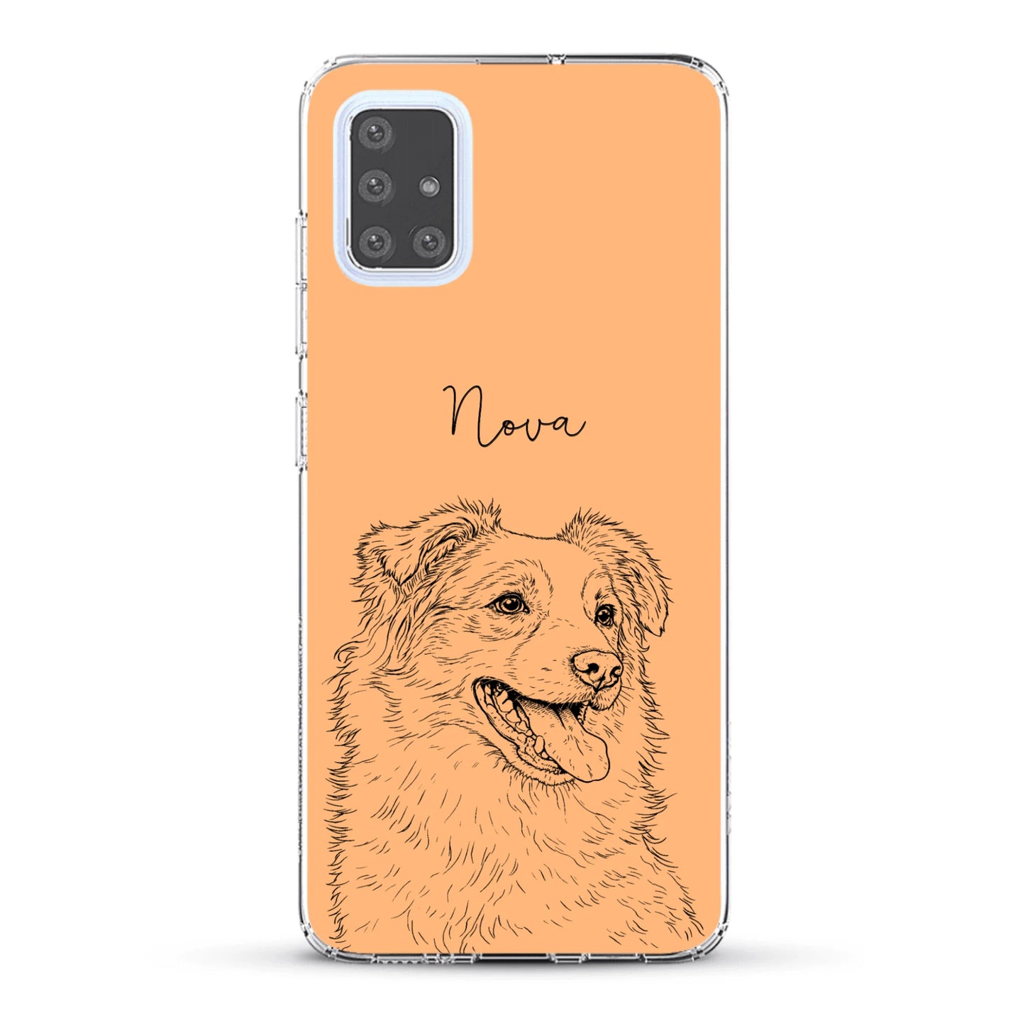 Personalisierte Handyhülle - Lineart