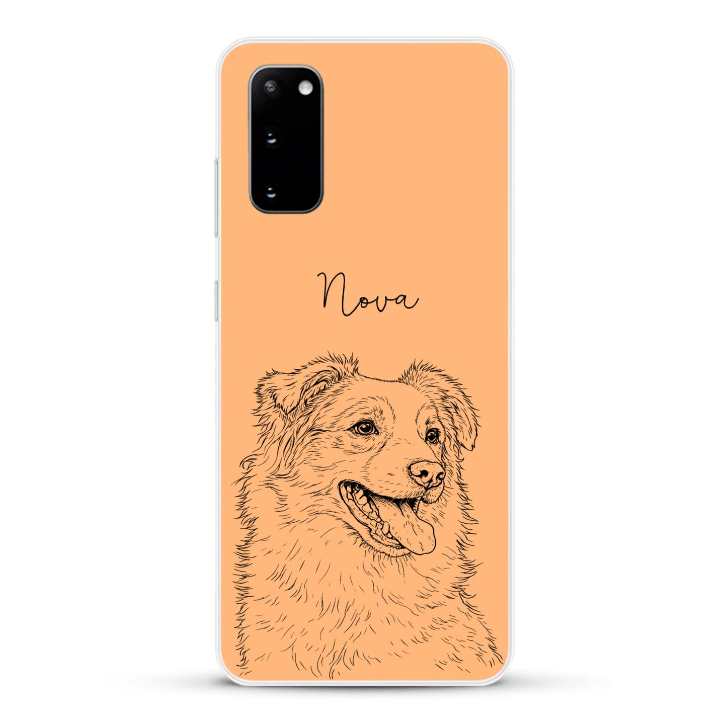 Personalisierte Handyhülle - Lineart