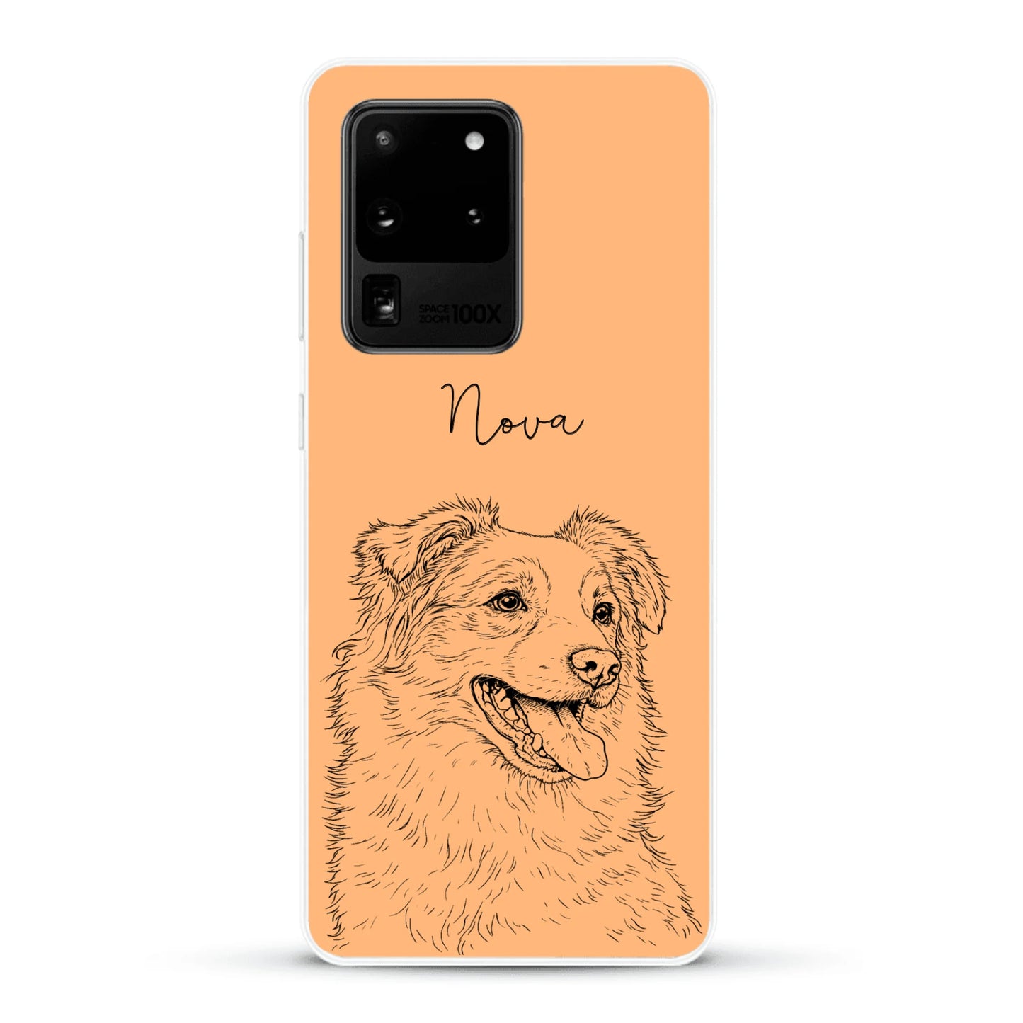 Personalisierte Handyhülle - Lineart