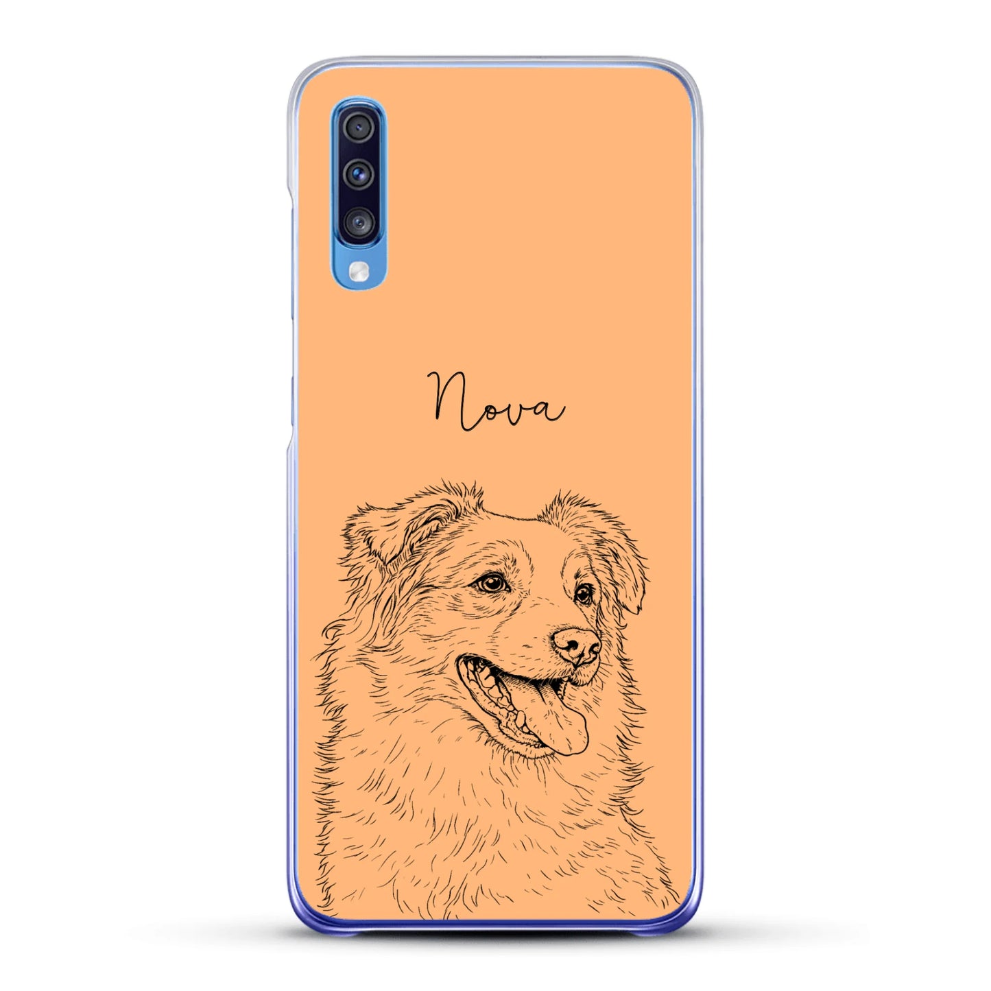 Personalisierte Handyhülle - Lineart