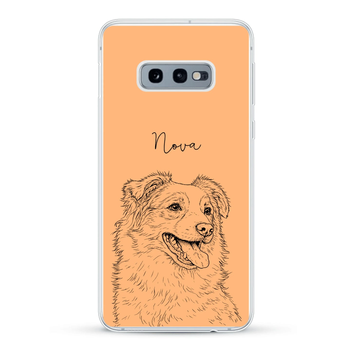 Personalisierte Handyhülle - Lineart
