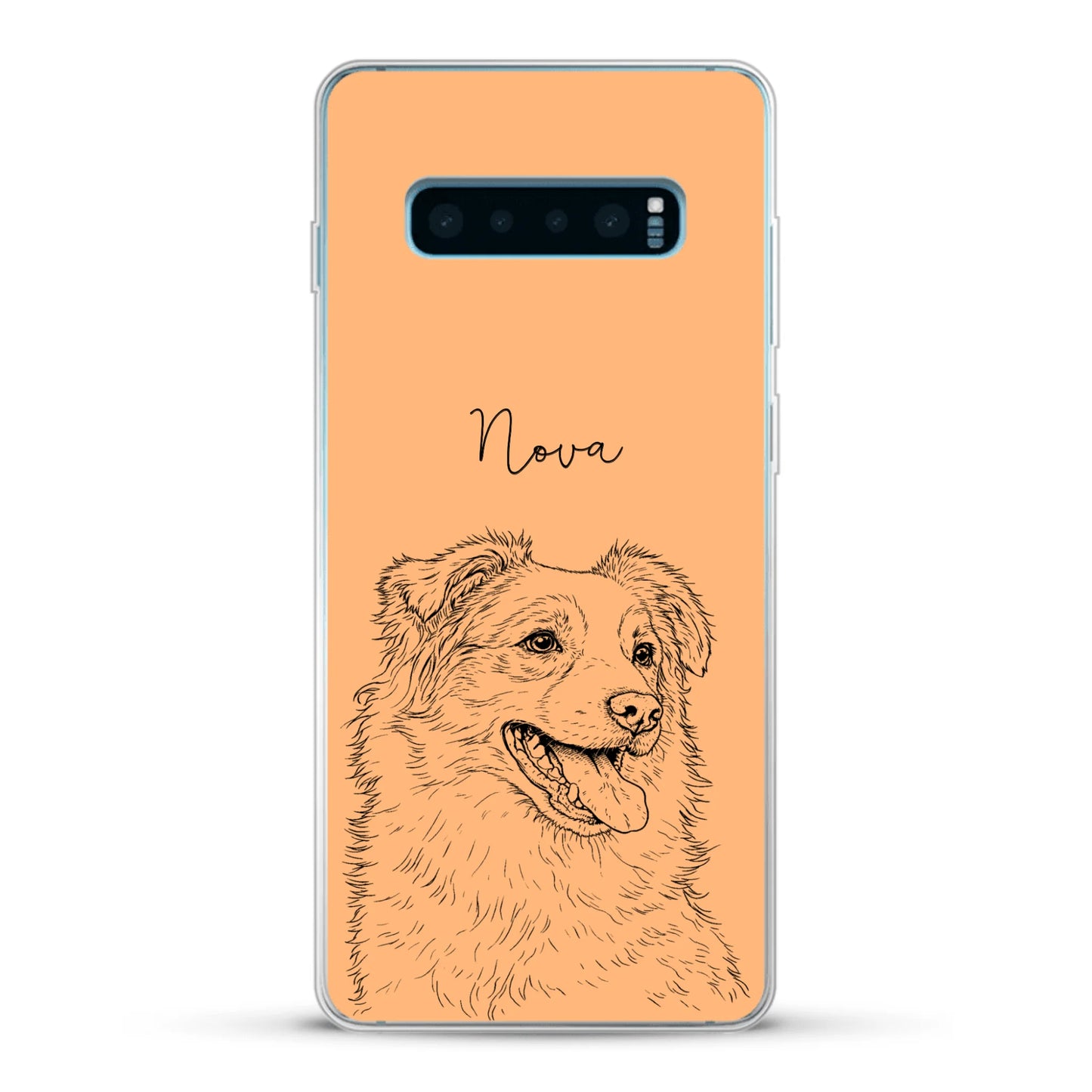 Personalisierte Handyhülle - Lineart