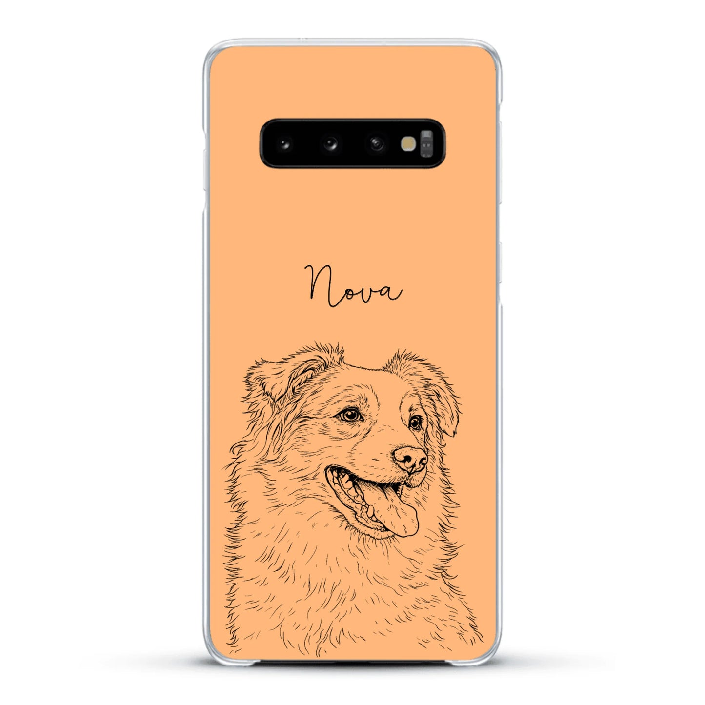 Personalisierte Handyhülle - Lineart
