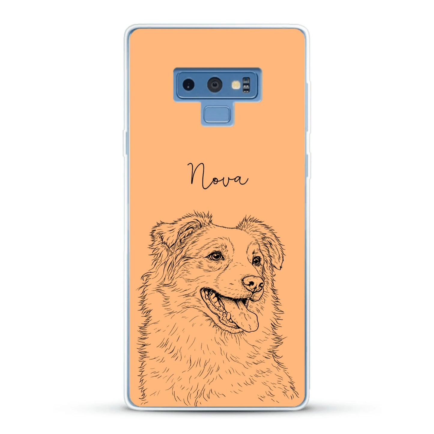 Personalisierte Handyhülle - Lineart